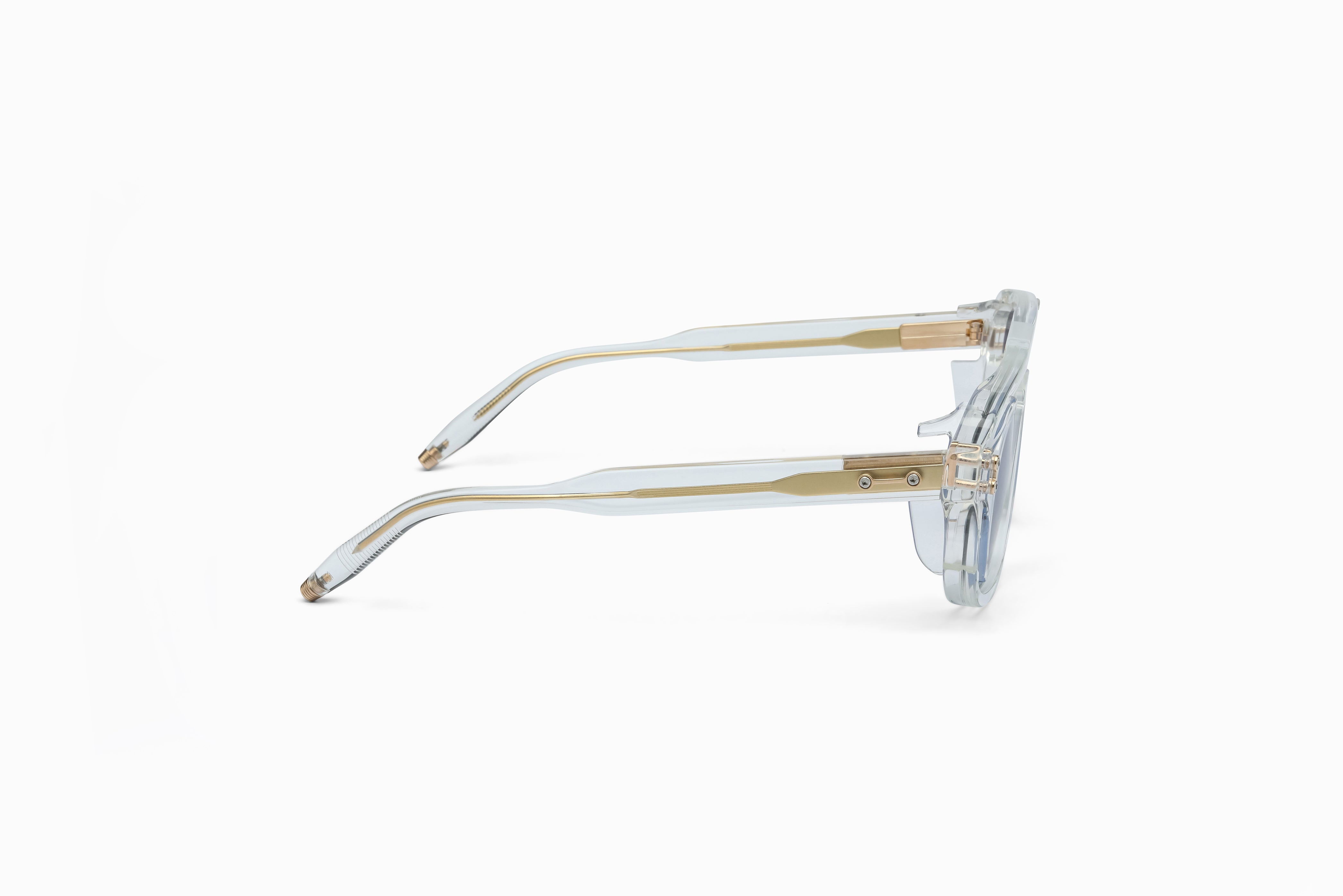 Akoni Horizon Phoenix occhiali da sole crystal clear acetato