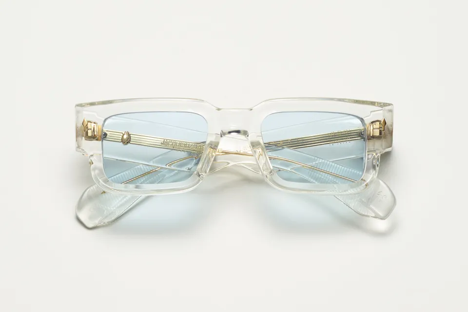 Jacques Marie Mage Ascari occhiali da sole Clear protezione UV
