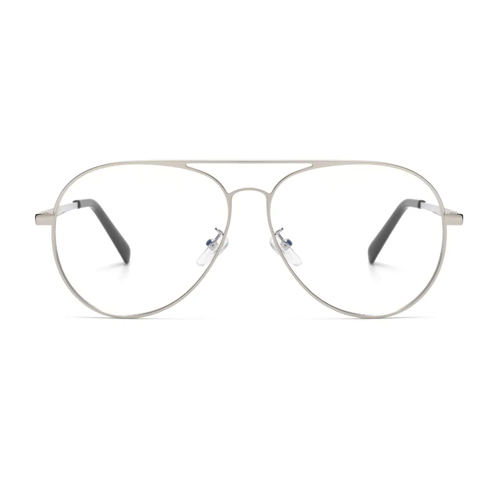 Glindar occhiali luce blu computer unisex metallo