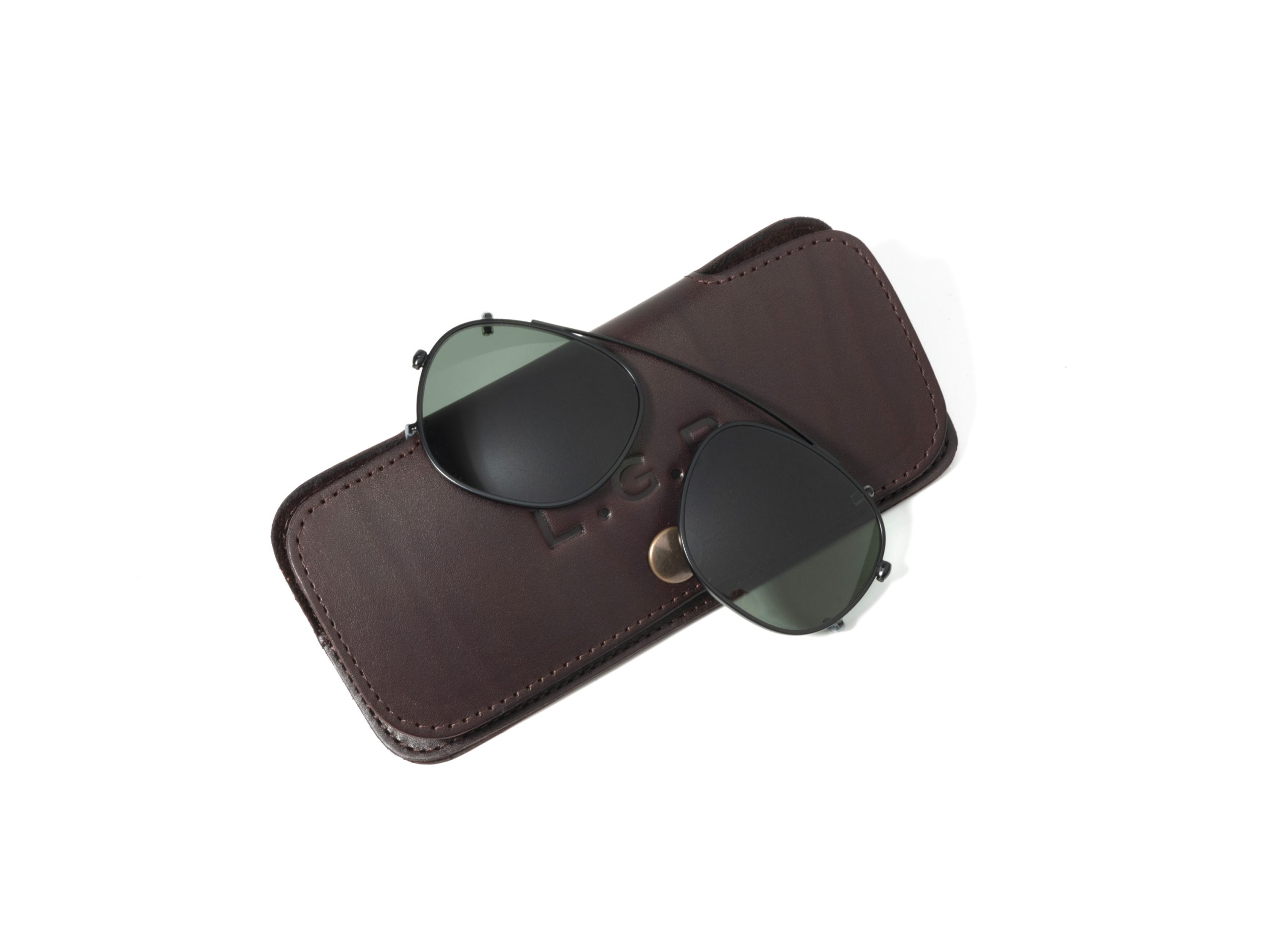 L.G.R Fez Bold clip-on Black Matt 22 verde