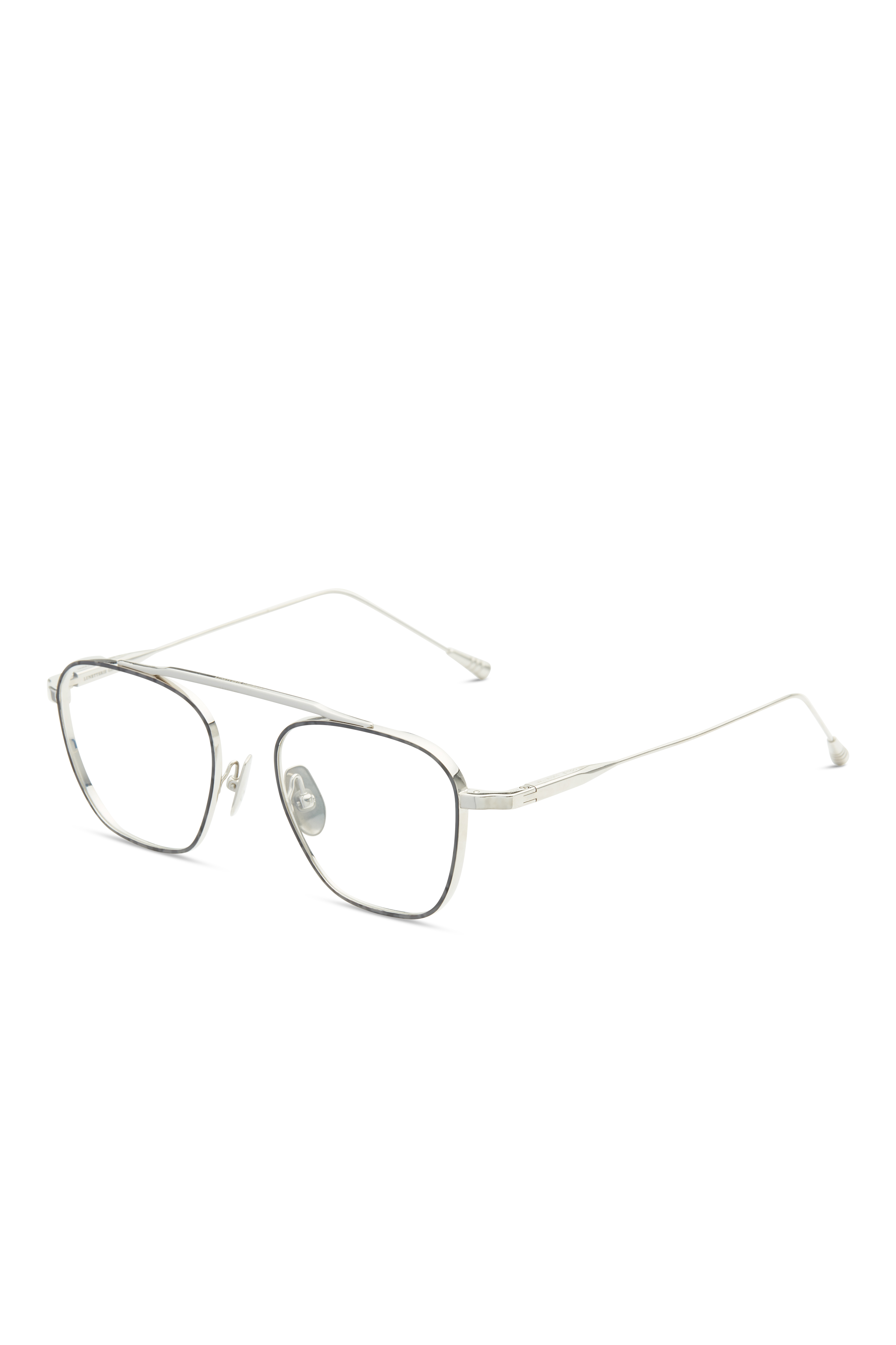 Lunetterie Generale Spitfire occhiali vista nero titanio