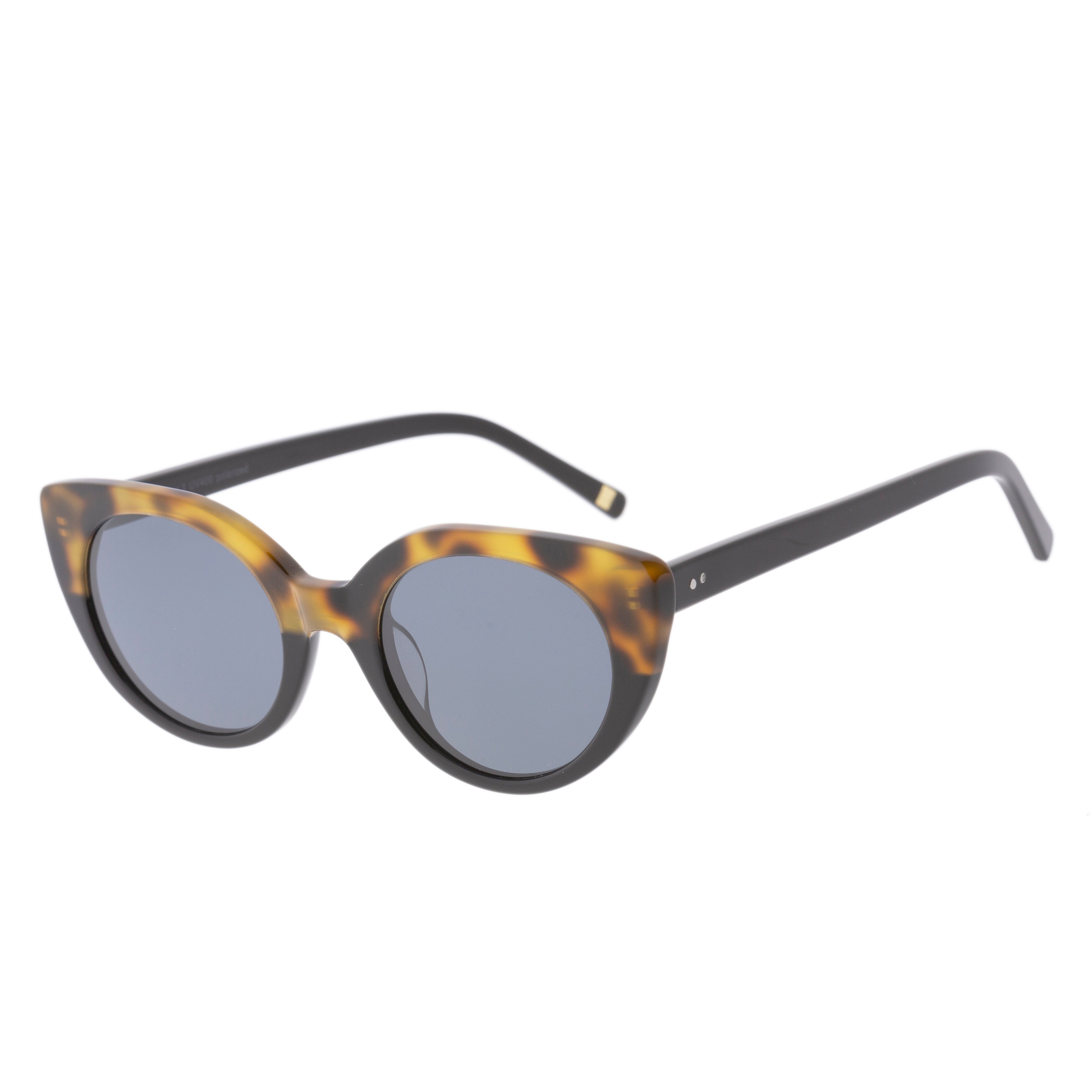 Ocean Sunglasses Greta occhiali neri fumé polarizzati