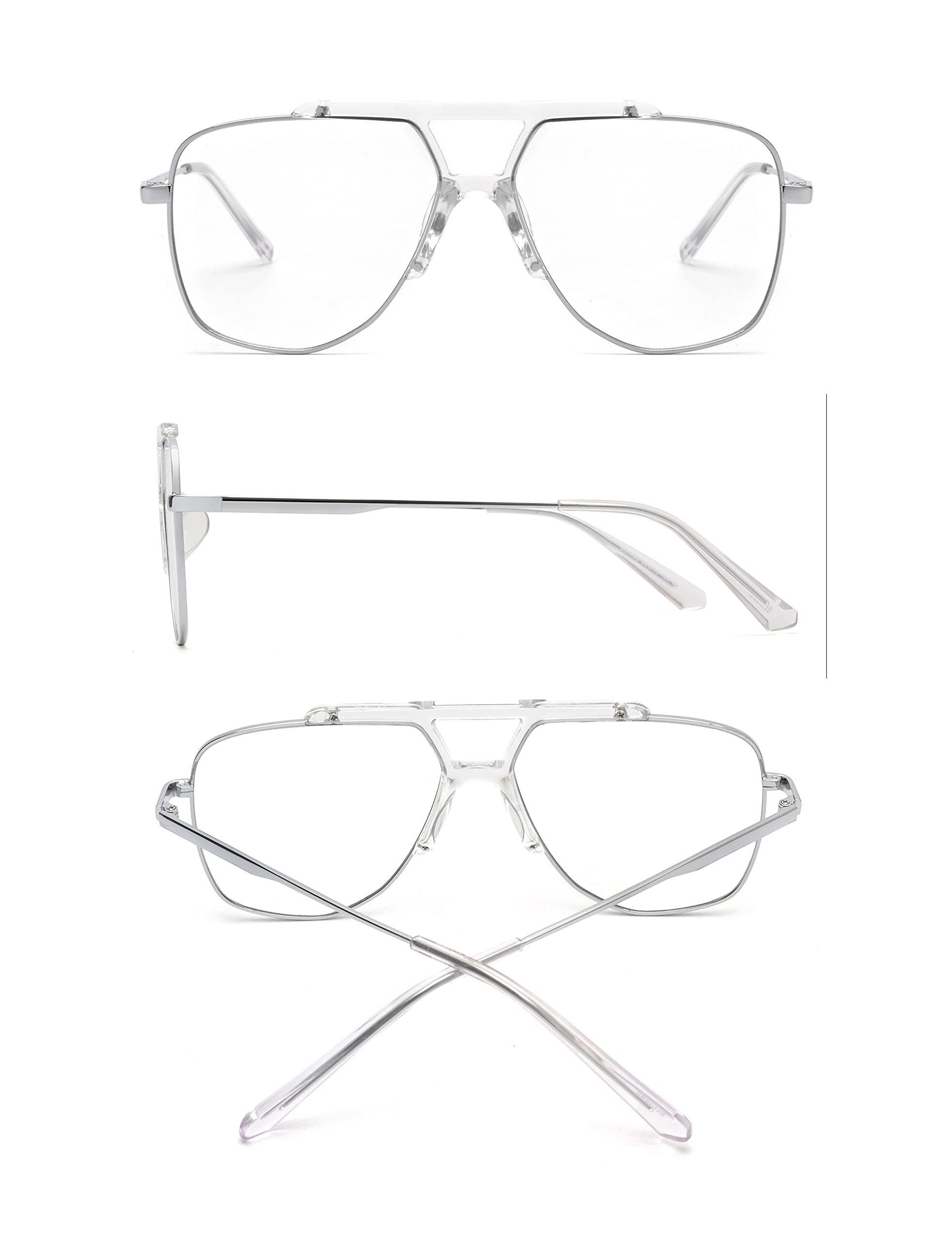 Glindar occhiali sole uomo metallo polarizzati