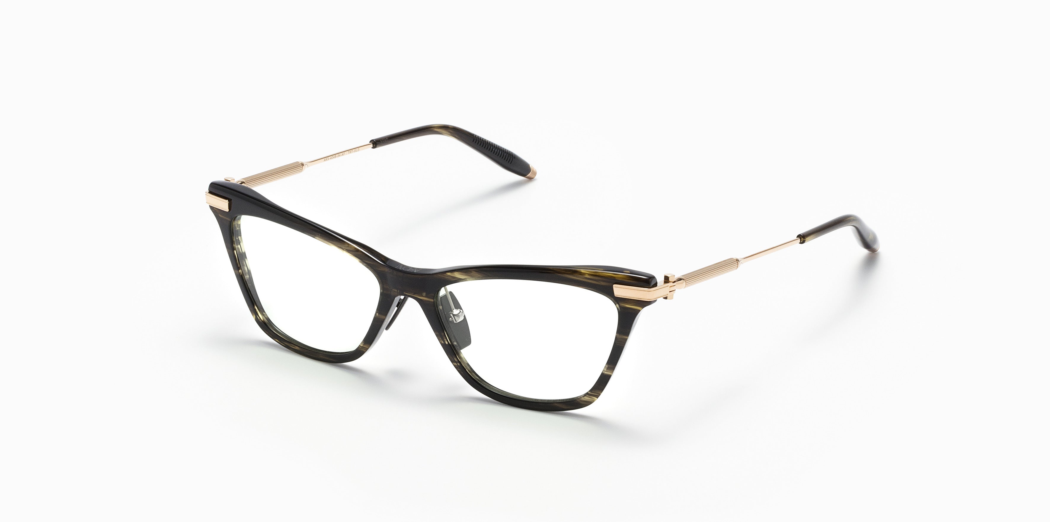 Akoni Etere Iris occhiali da vista crystal clear cat-eye