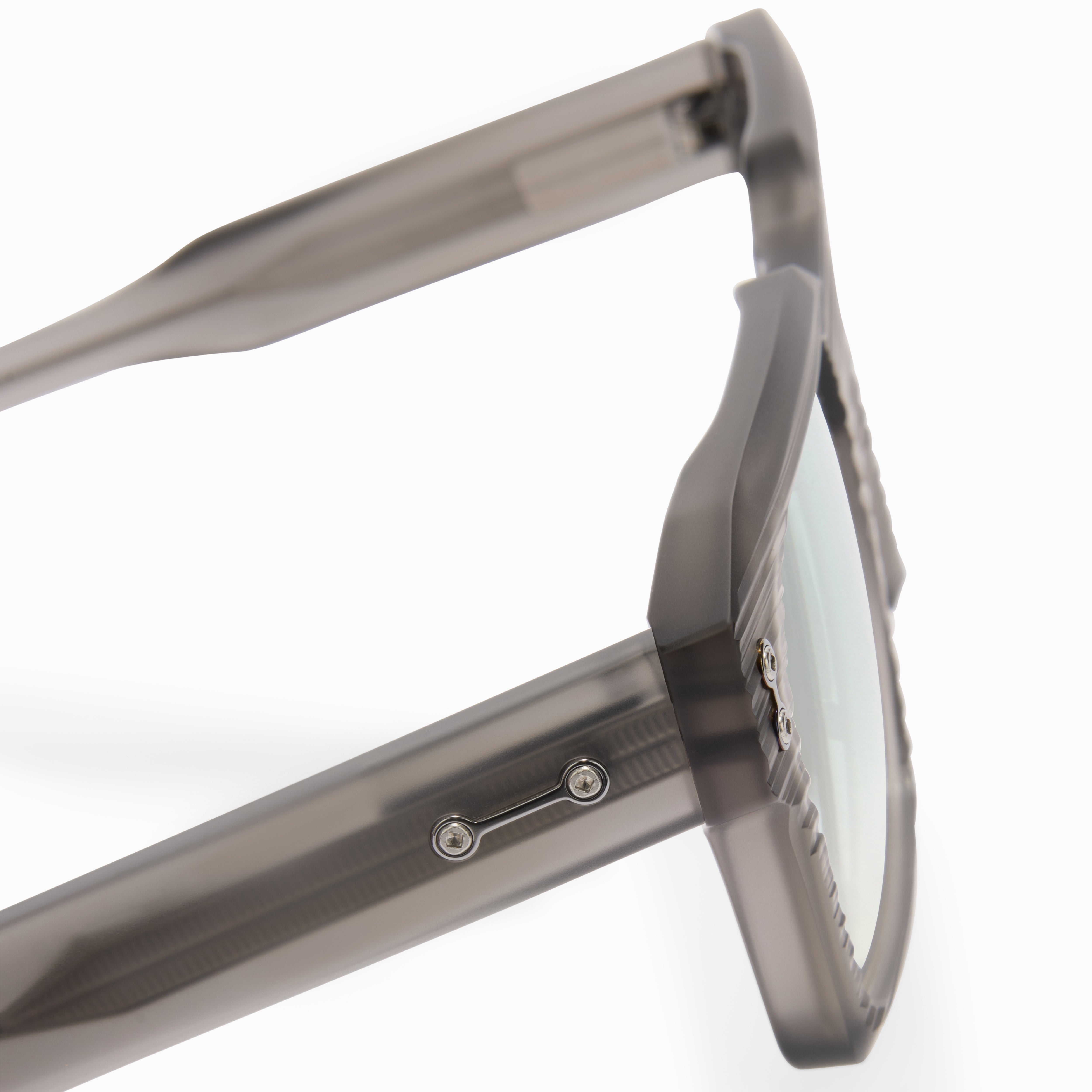 Akoni Horizon Pegasus occhiali da sole Crystal Grey acetato