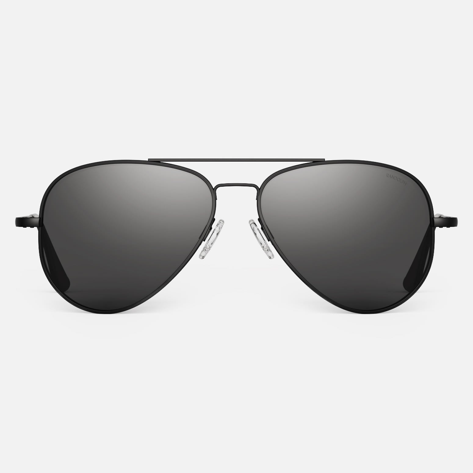 Randolph Concorde occhiali da sole Matte Black American Gray polarizzati