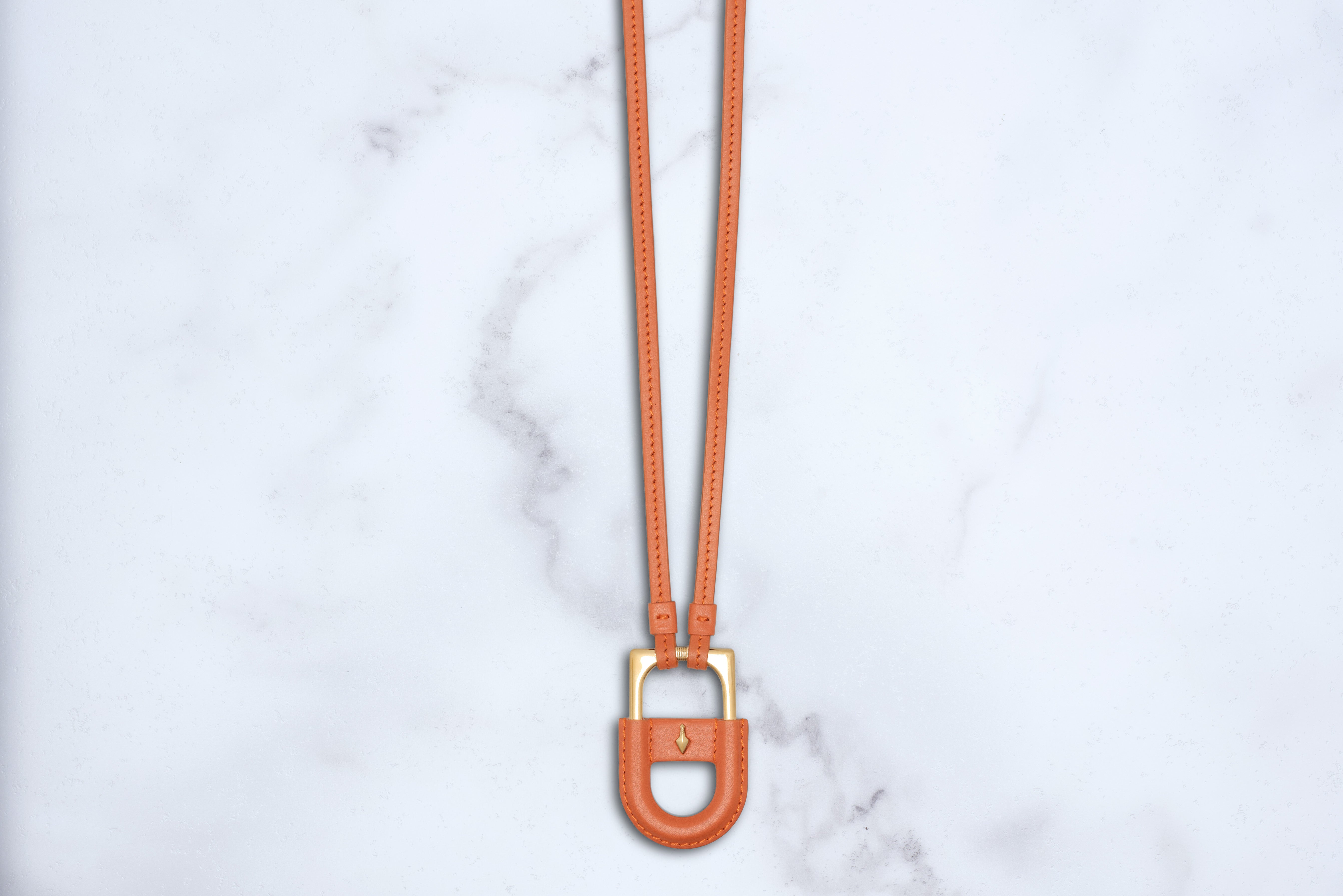 Jacques Marie Mage Bolin accessorio in pelle Orange