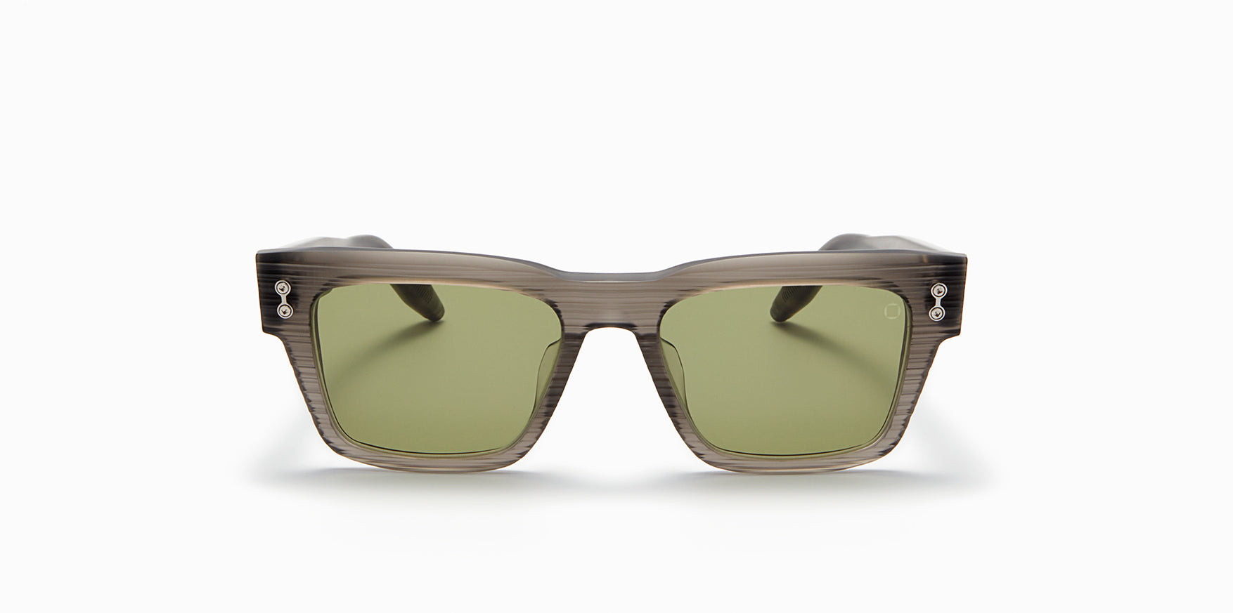 Akoni Etere Columba 54 occhiali da sole grigio acetato