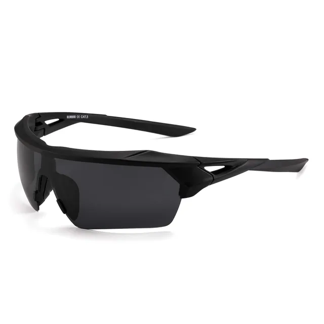 Glindar Shield occhiali da sole sportivi polarizzati grigi