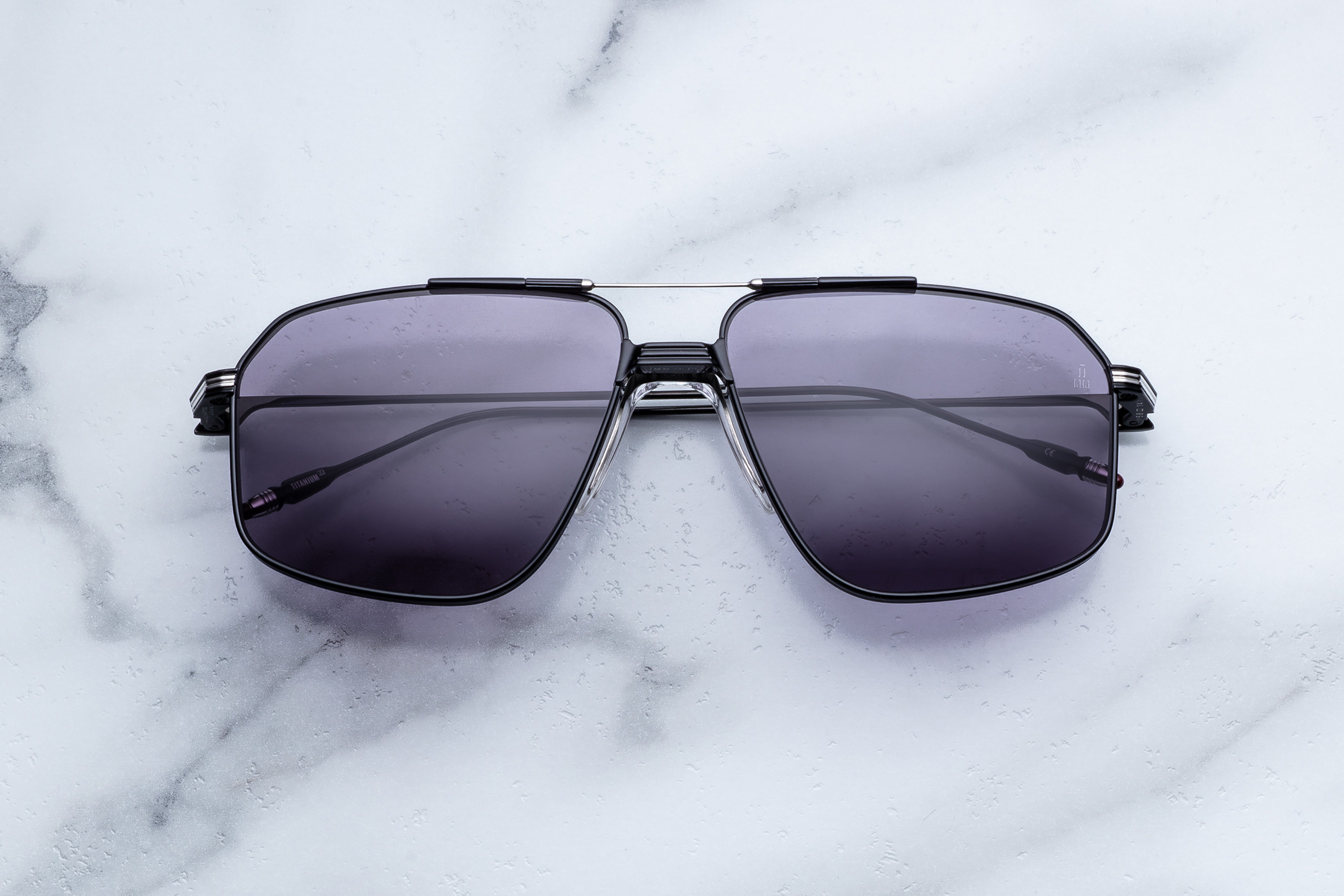 Jacques Marie Mage Jagger occhiali da sole L6-Cypress protezione UV