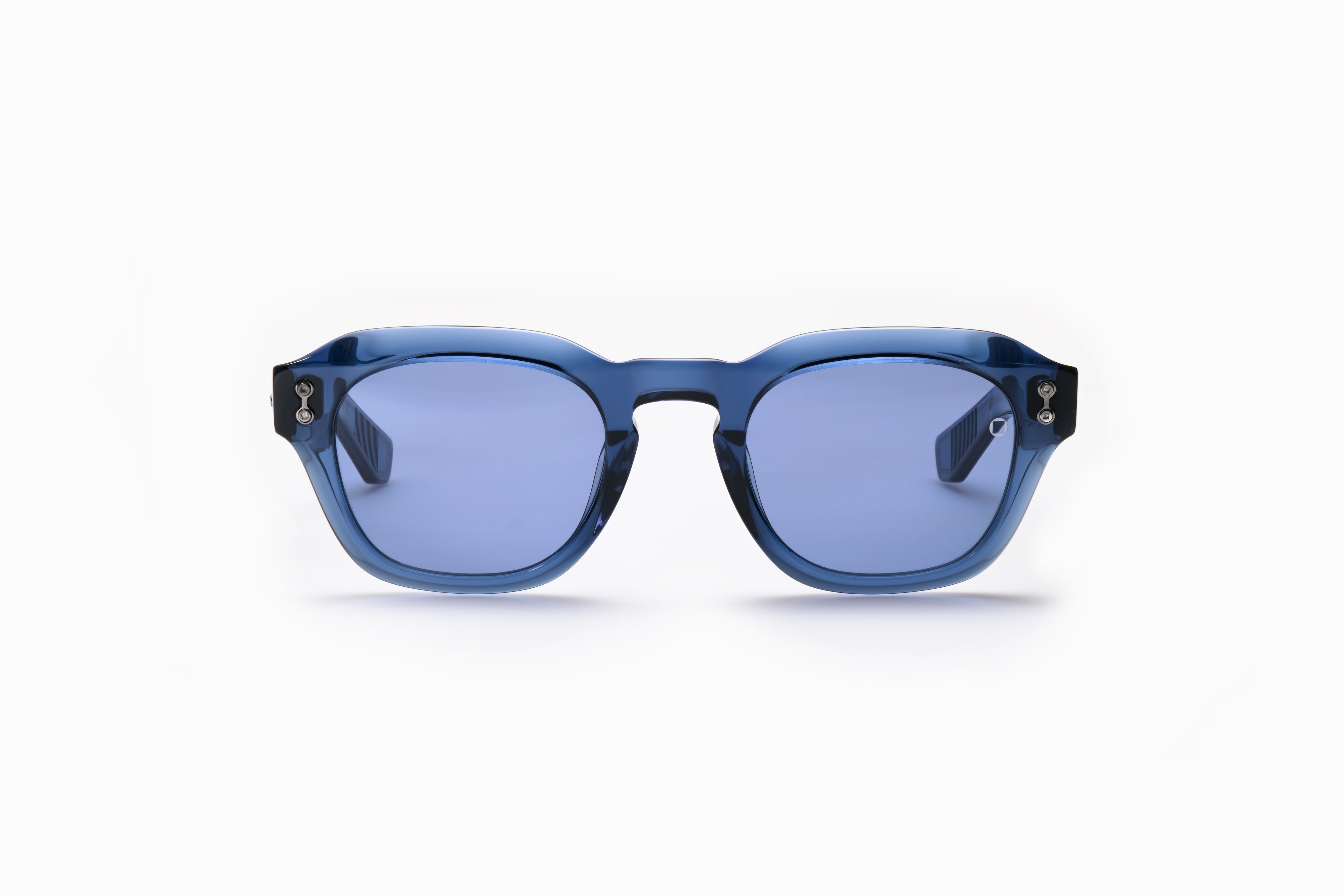 Akoni Horizon Blaze occhiali da sole Crystal Blue 51