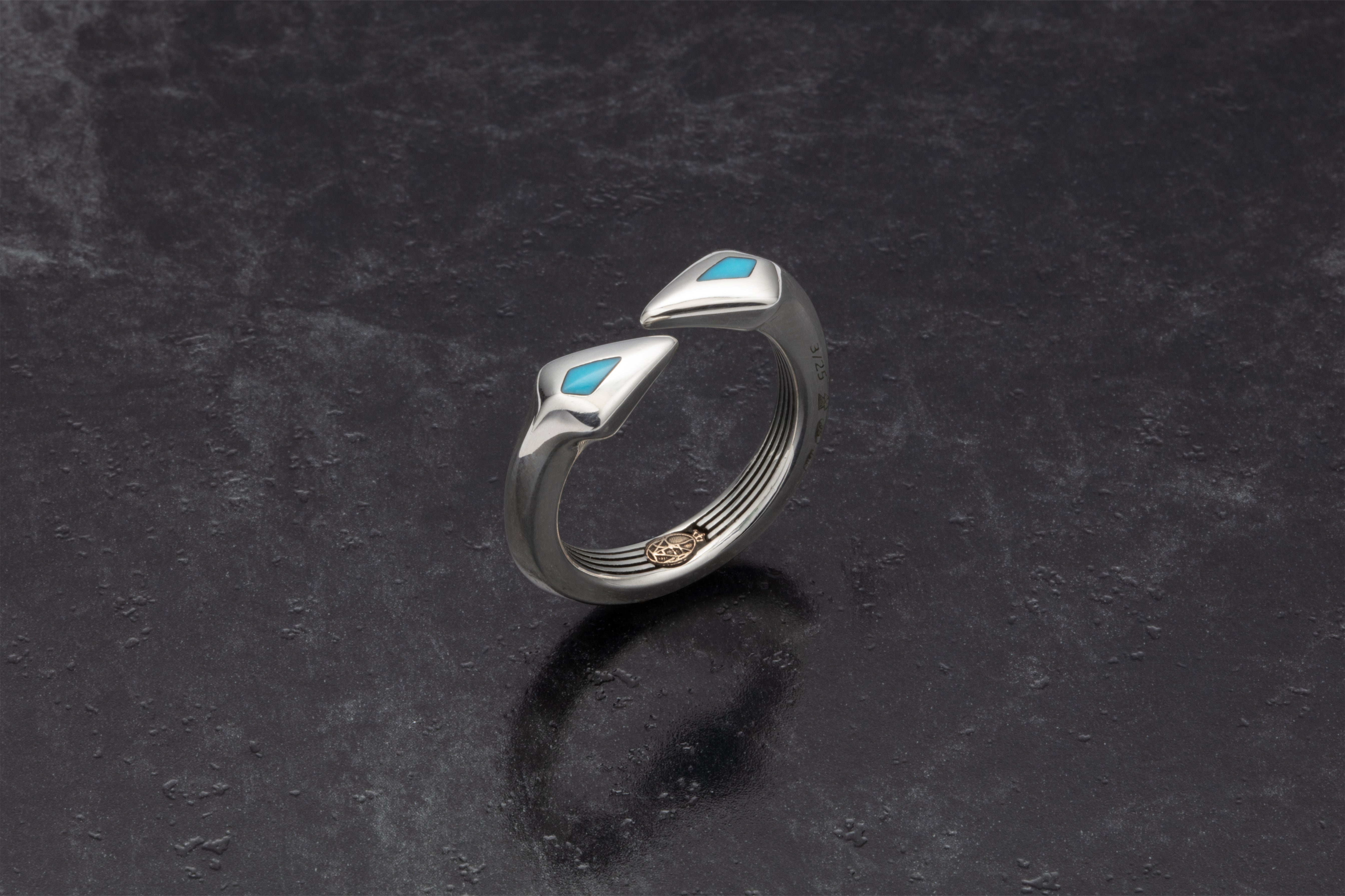 Jacques Marie Mage Weston anello turchese misura 5