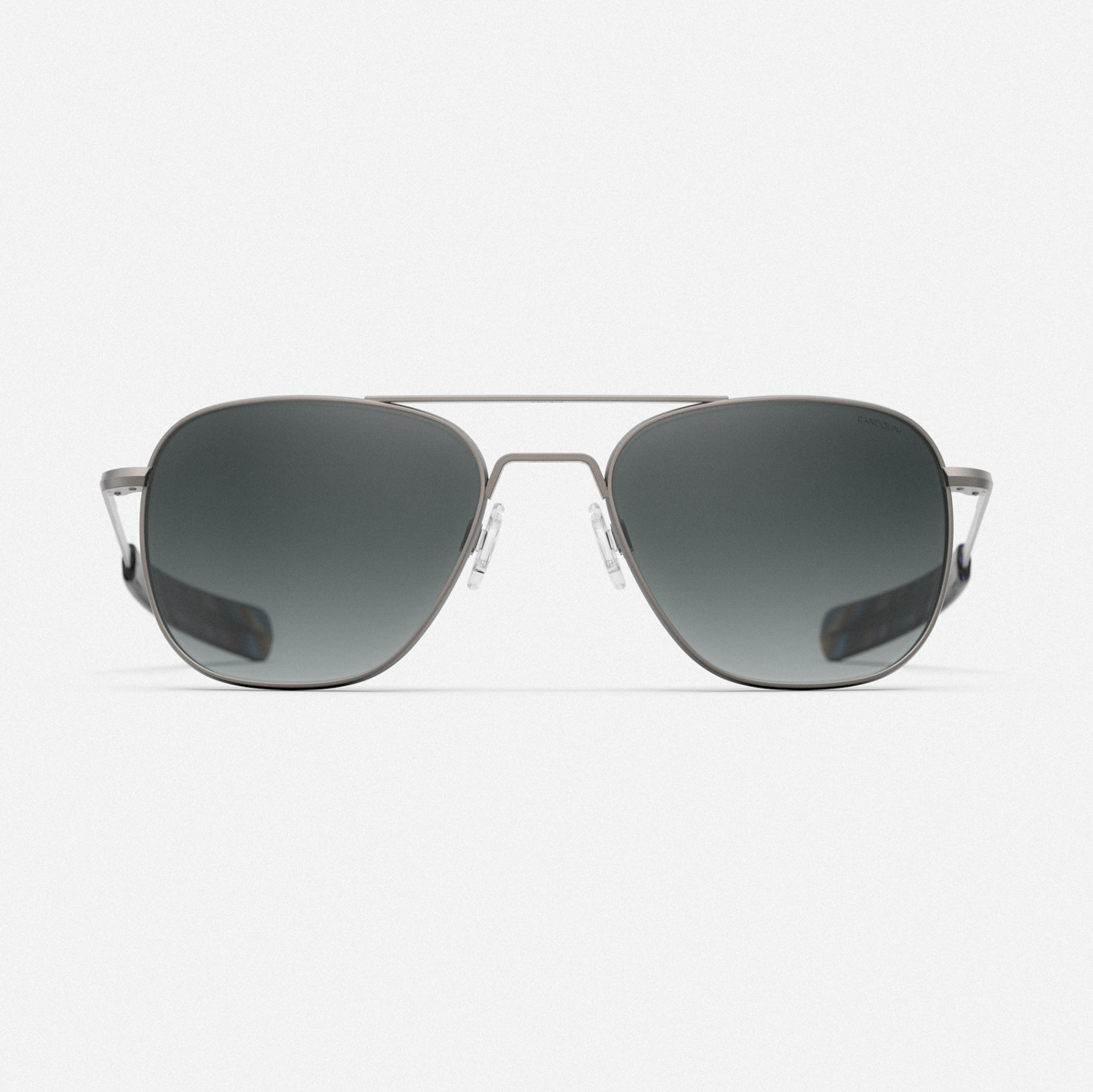 Randolph Aviator occhiali da sole satin gunmetal slate polarizzate 55mm