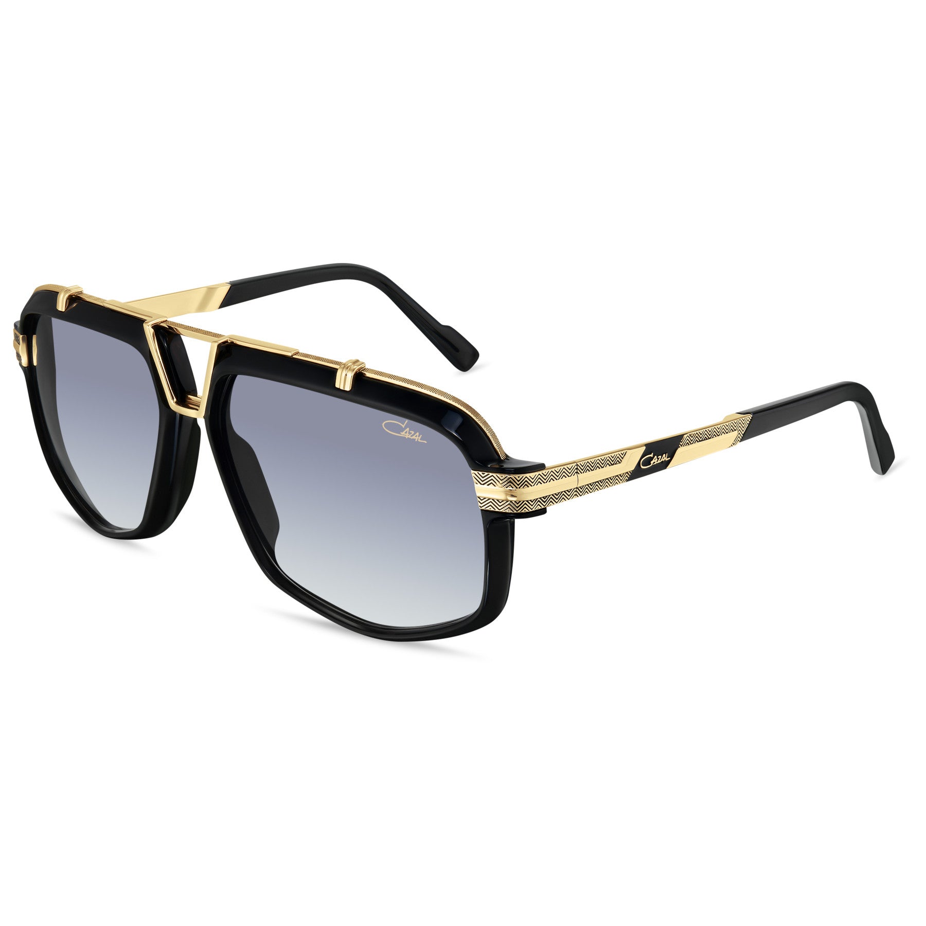 Cazal MOD 8049 occhiali da sole uomo 001 black-gold