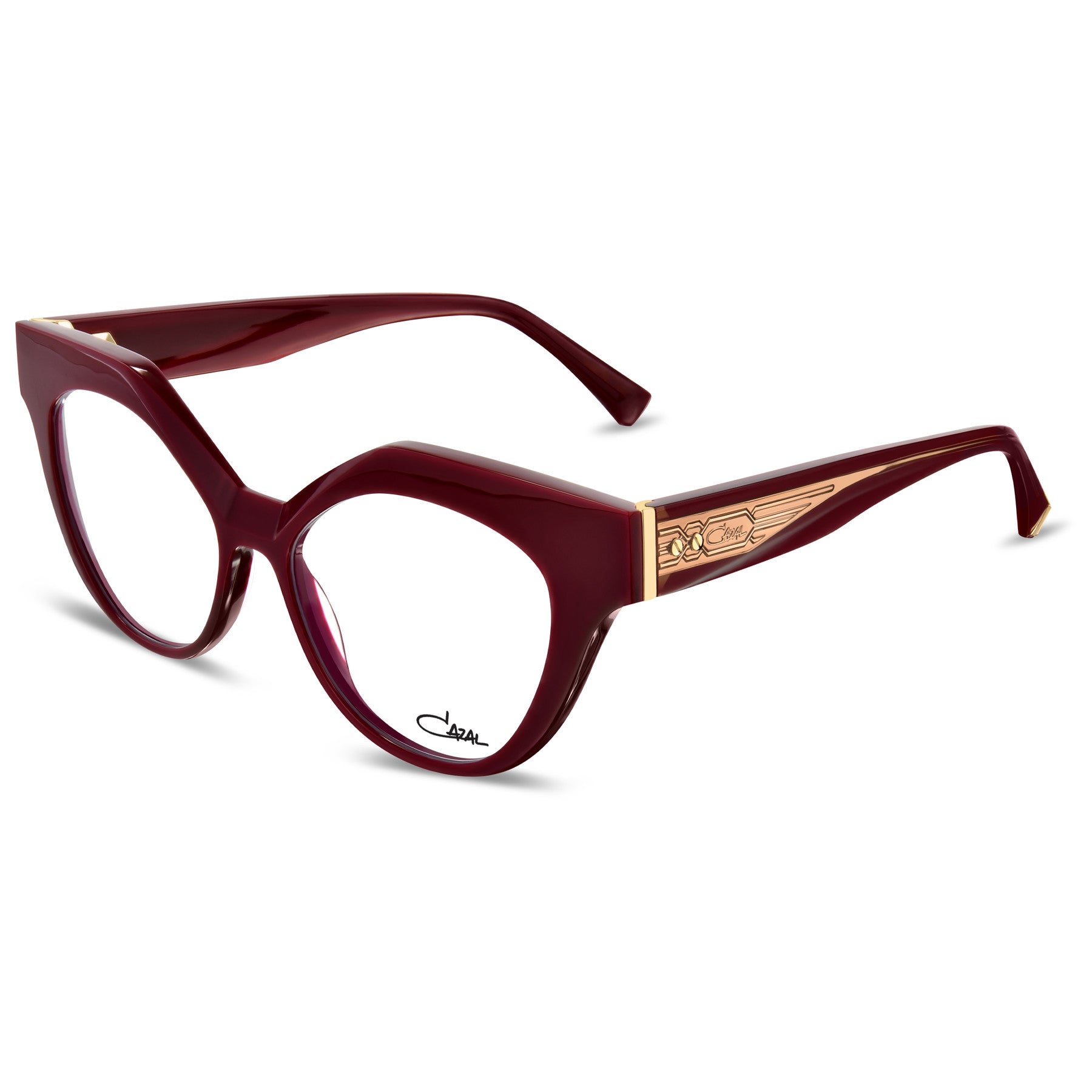 Cazal 5000s MOD 5000 montatura da vista donna bordeaux-oro