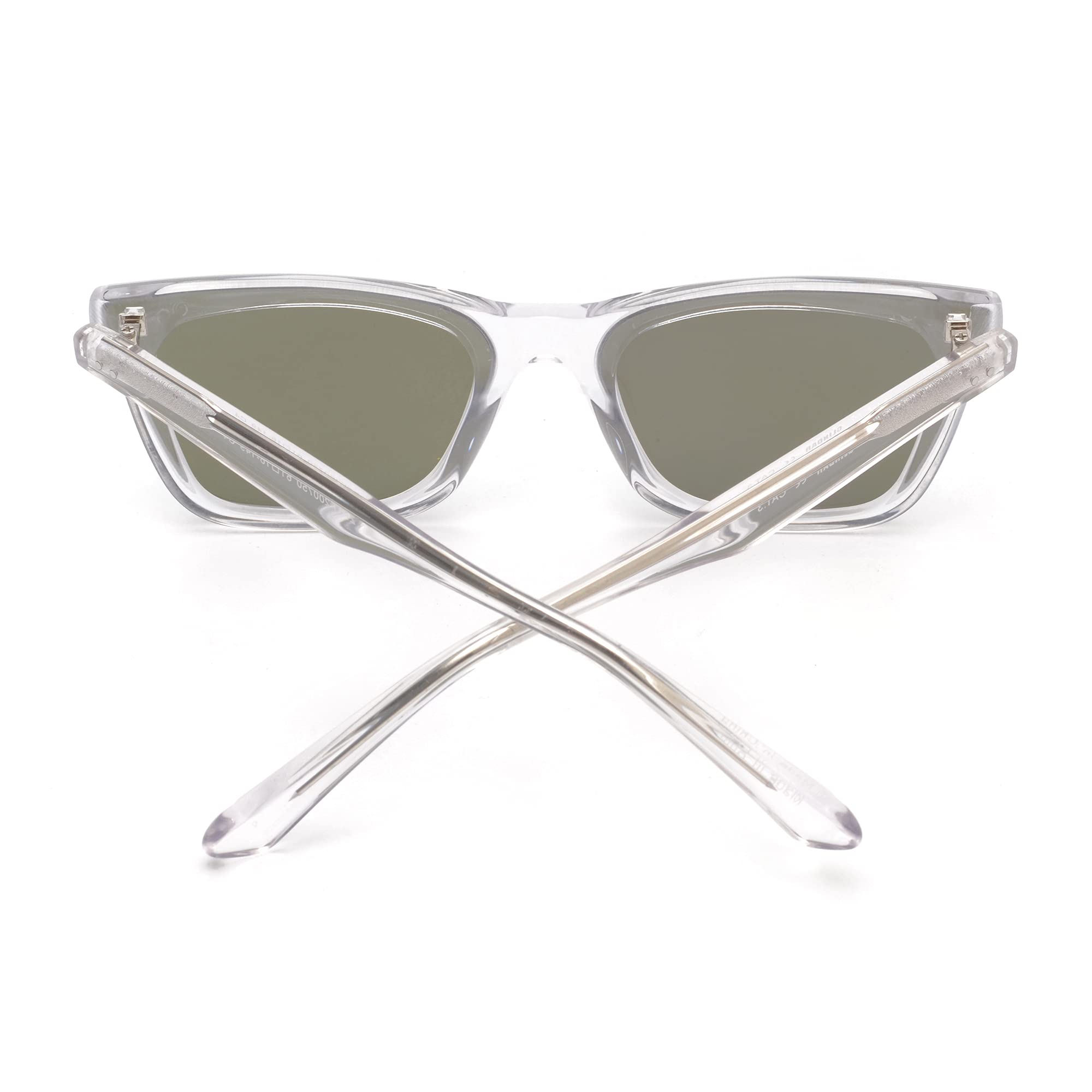 Glindar Quadrati Vintage occhiali sole donna acetato