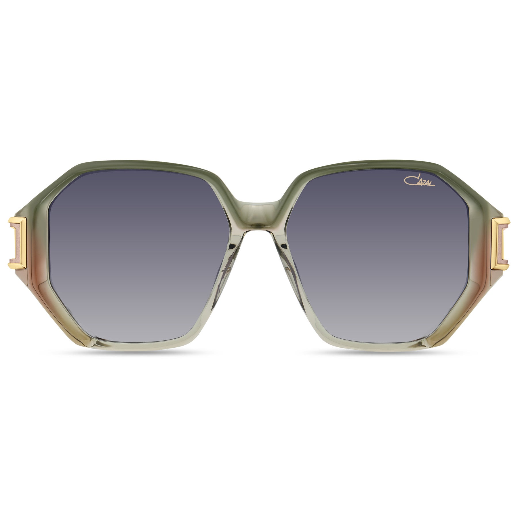 Cazal 8500s MOD 8522 occhiali da sole kaki oro donna