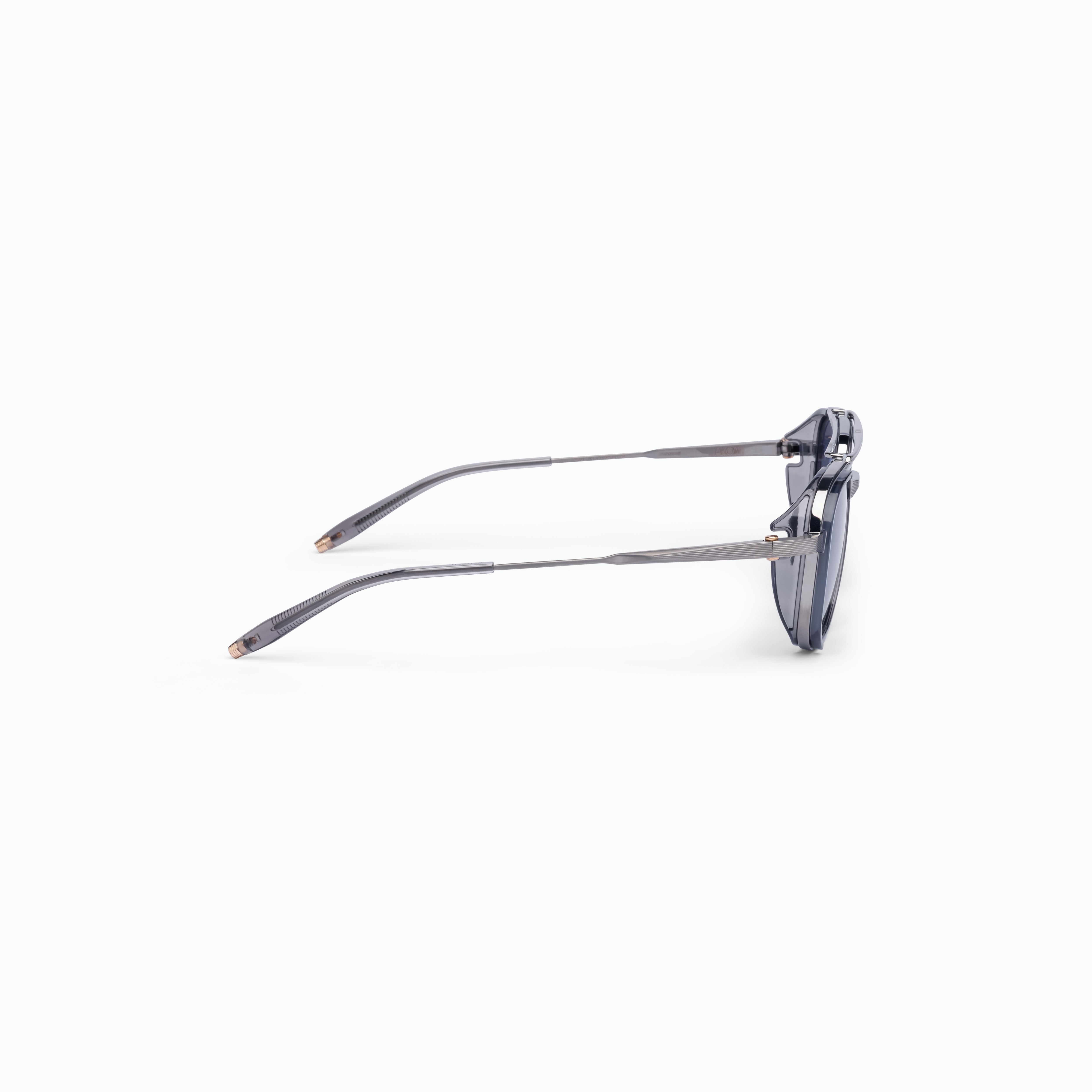Akoni Delta Spitzer occhiali da sole Brushed Black Palladium