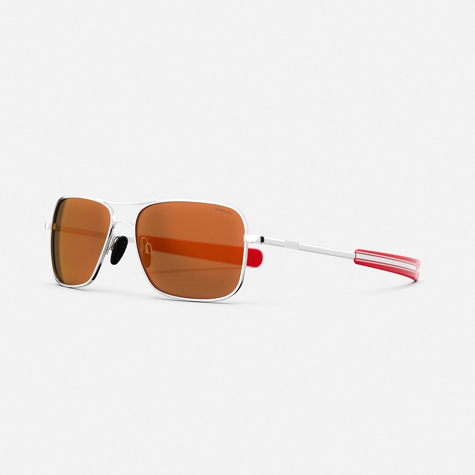 Randolph Shelby Archer Bright Chrome Redline occhiali da sole uomo