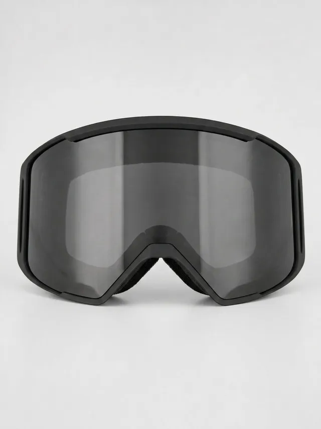 Ocean Everest maschera sci nera lente smoke casco