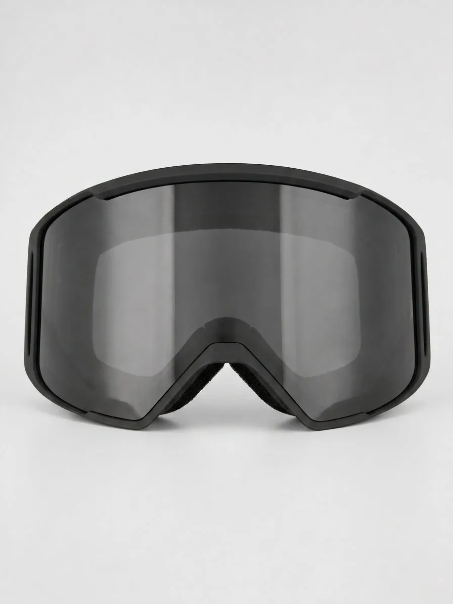 Ocean Everest maschera sci nera lente smoke casco