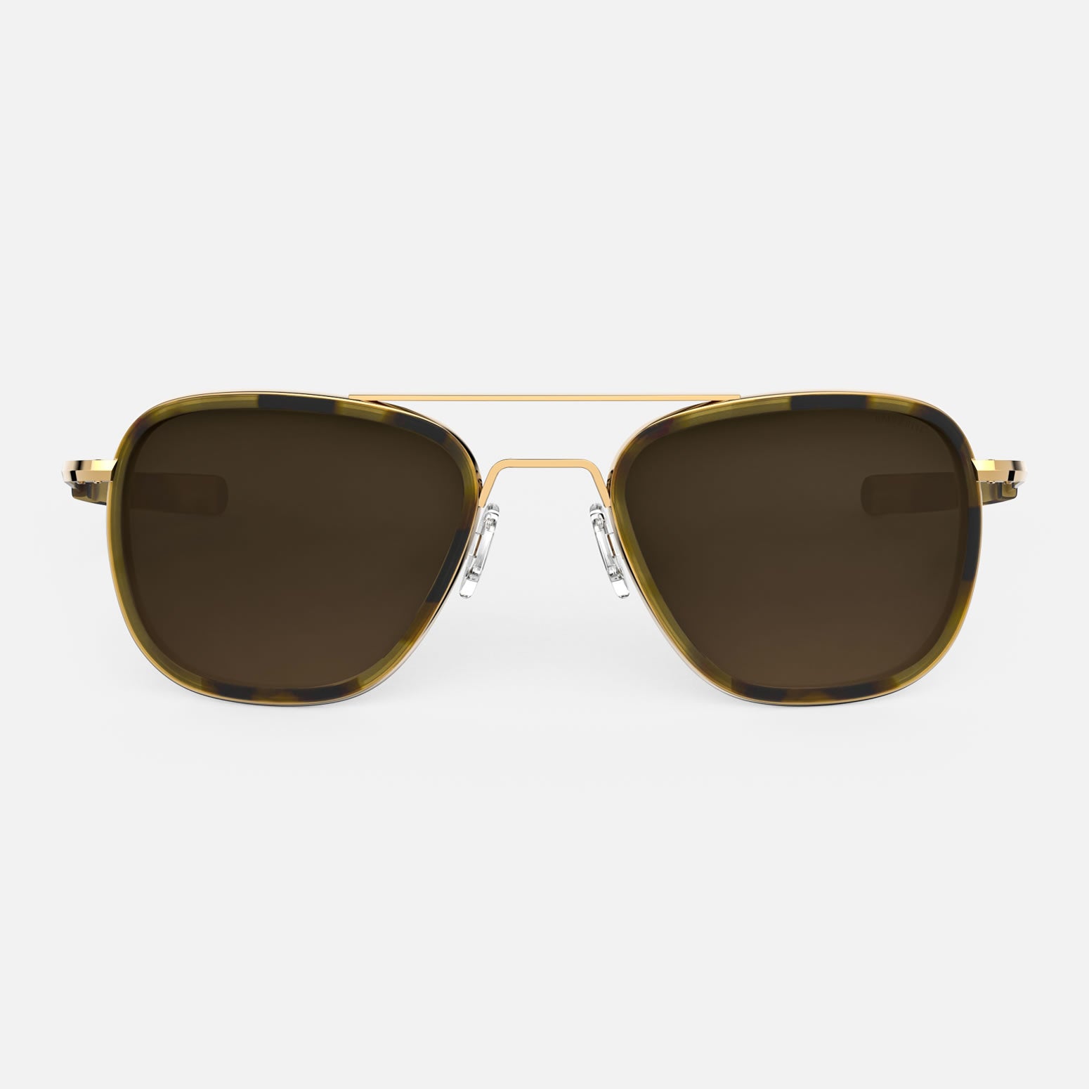 Randolph Aviator Fusion occhiali da sole 23k Gold Tartarugato
