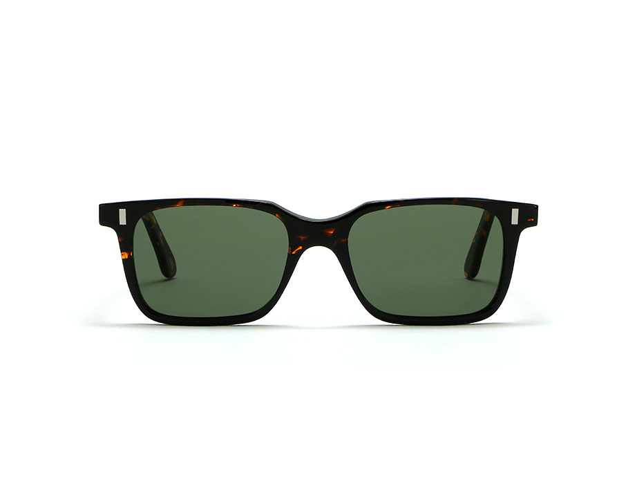 L.G.R Reunion Suez occhiali da sole havana lente verde
