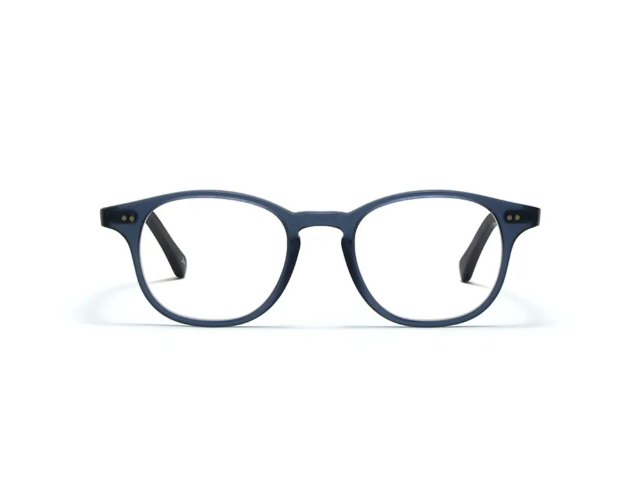 L.G.R Fez Bold occhiali da sole blu navy opaco