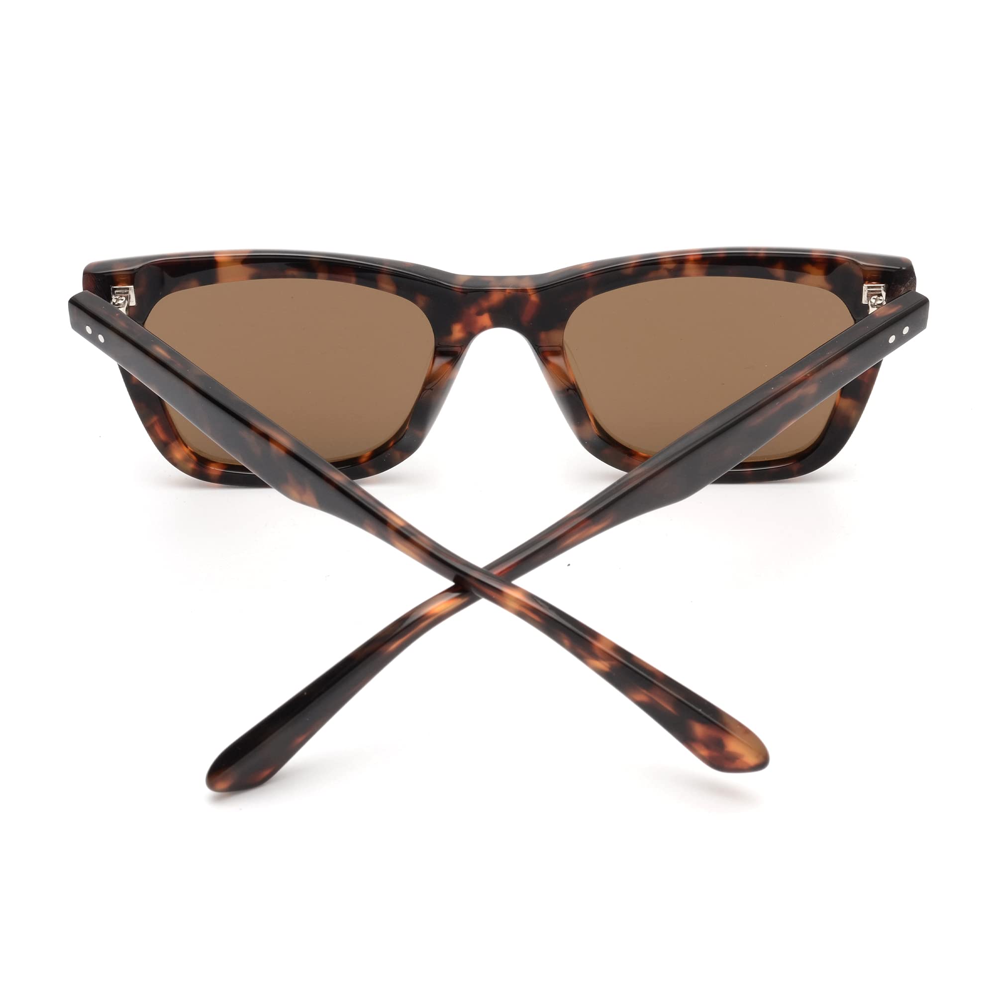 Glindar Quadrati Vintage occhiali da sole donna acetato
