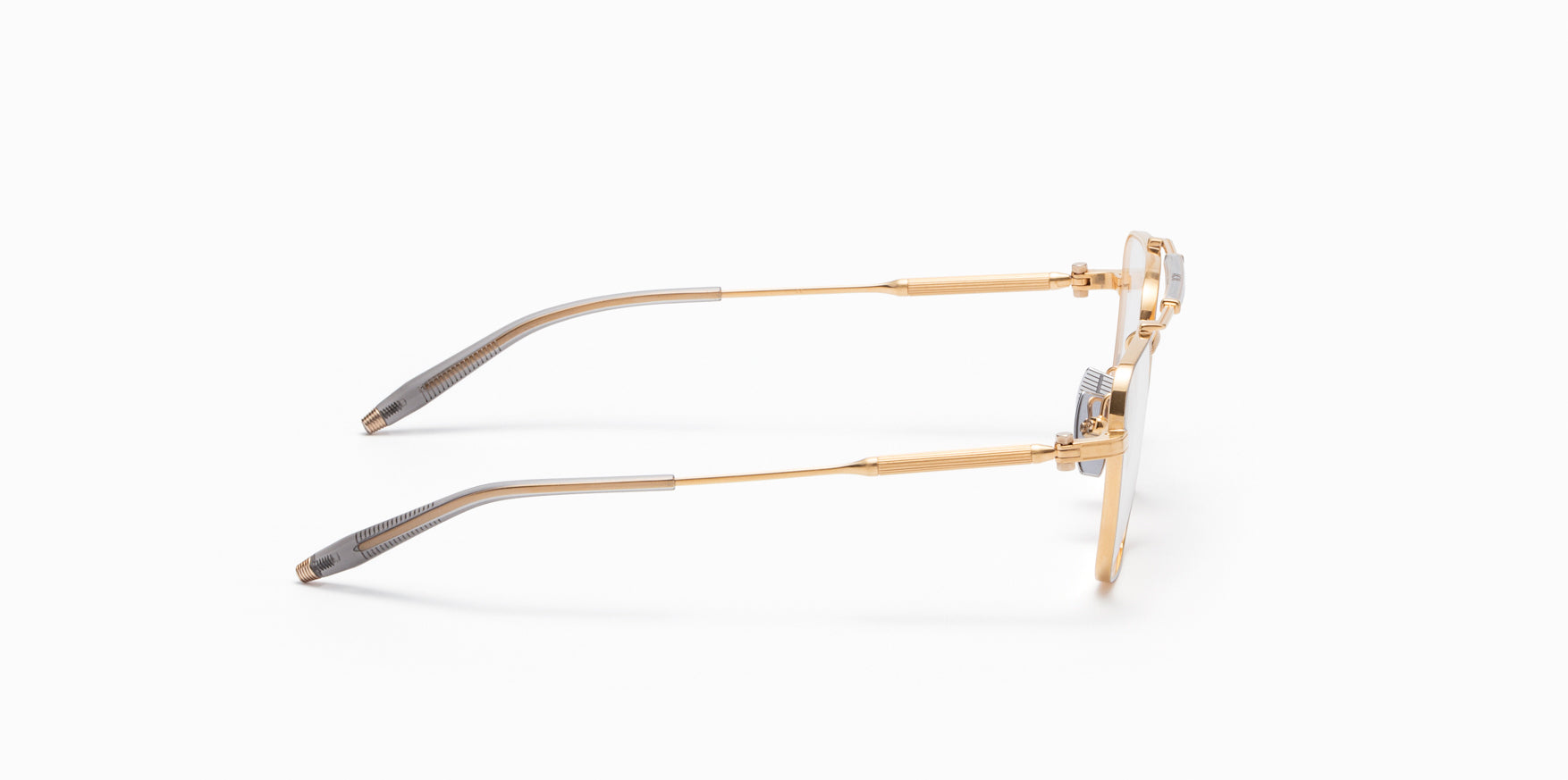 Akoni Europa Rx occhiali da vista Brushed Gold misura 50