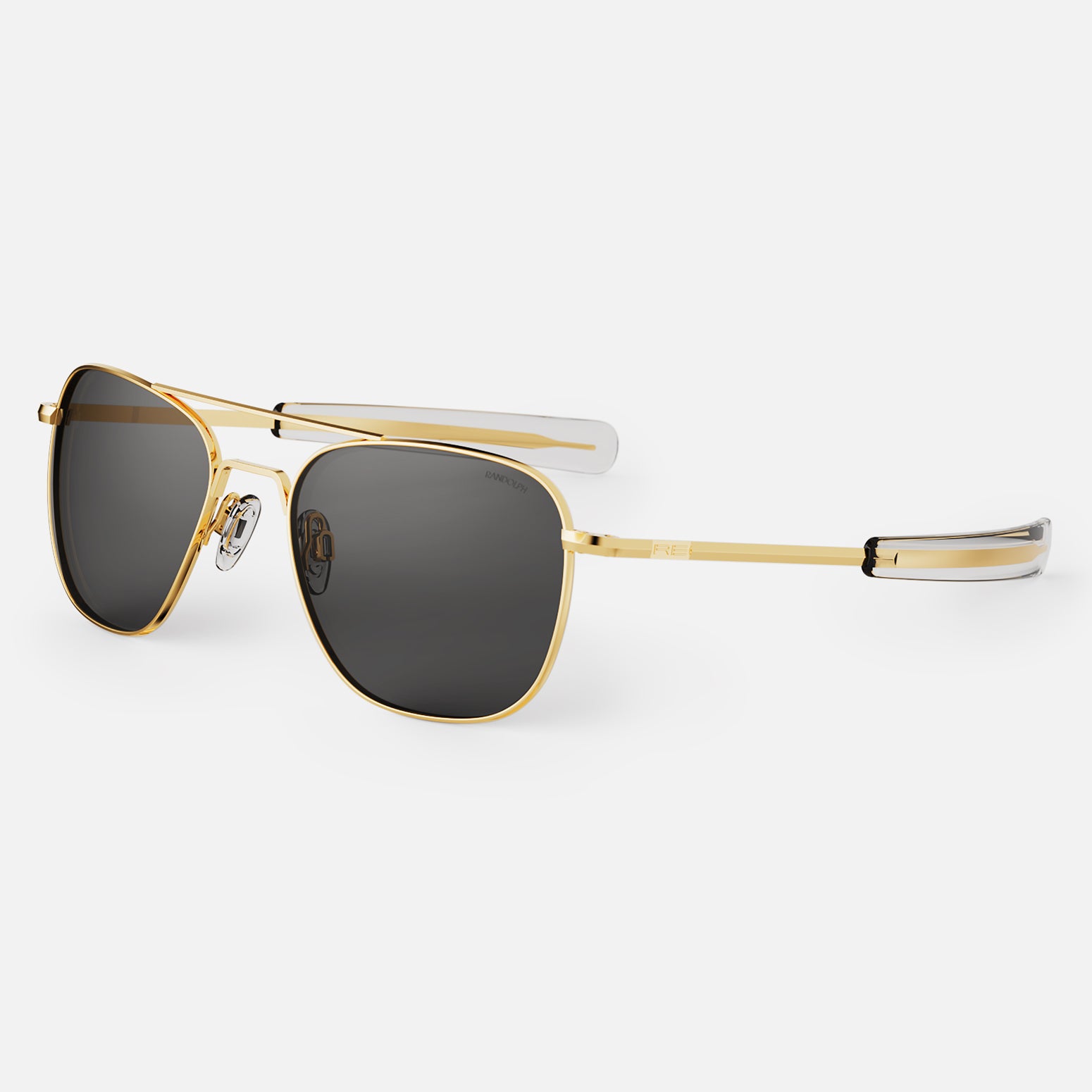Randolph Aviator Military Special Edition occhiali sole oro 23k