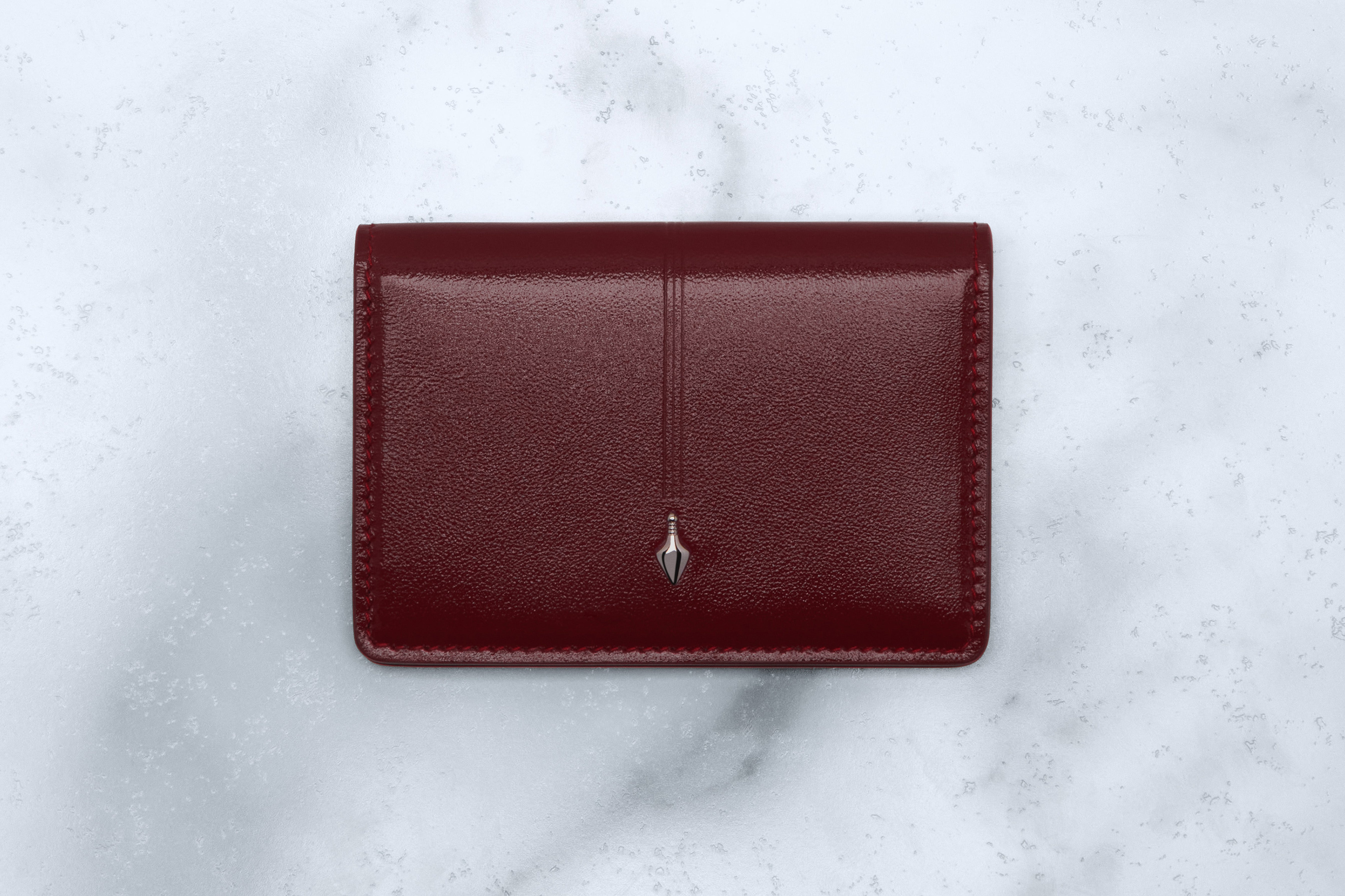 Jacques Marie Mage Cassandre portafoglio bifold pelle