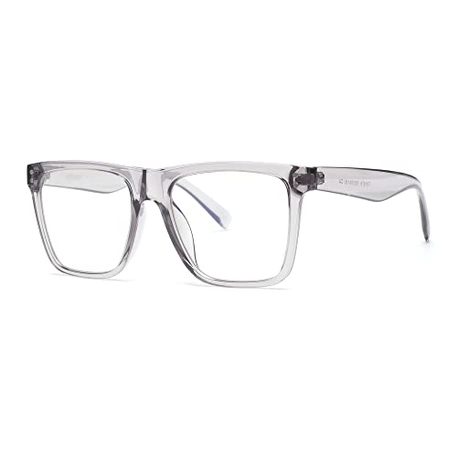 Glindar occhiali luce blu quadrati oversize donna TR