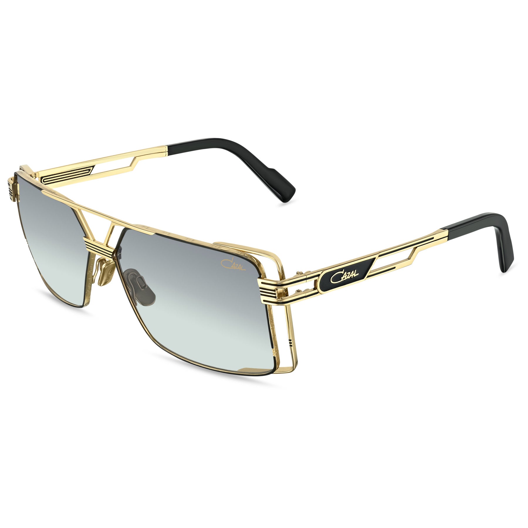 Cazal 8500s/9500s 9111 occhiali da sole nero-oro uomo