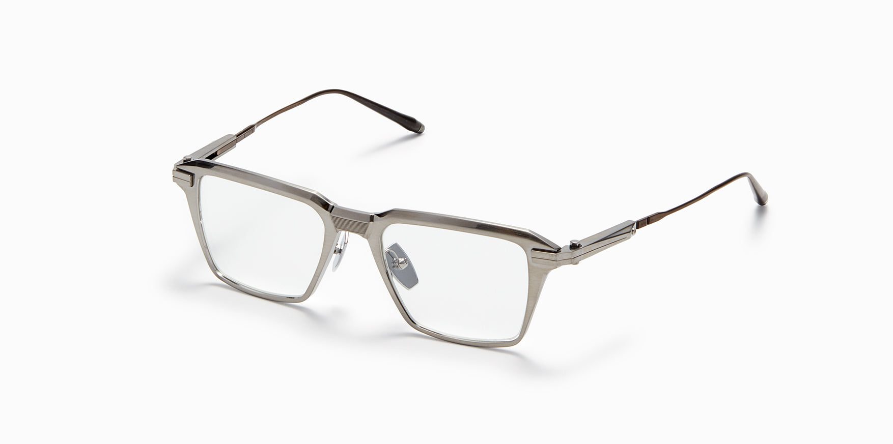Akoni Horizon Swift occhiali da vista browline titanio 50