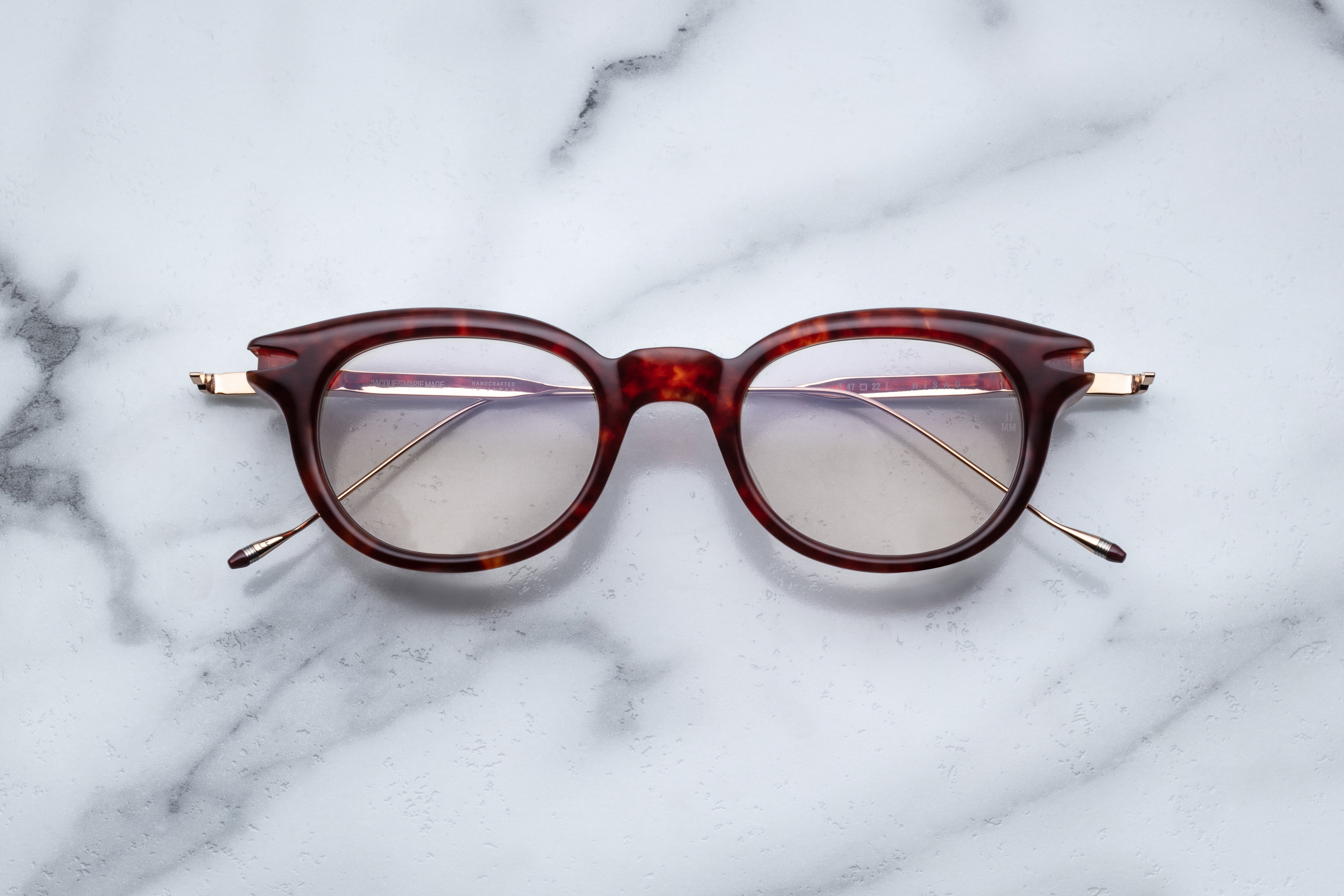 Jacques Marie Mage Hisao RX occhiali da vista Regal blu