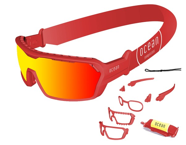 Ocean Sunglasses Chameleon occhiali galleggianti neri polarizzati