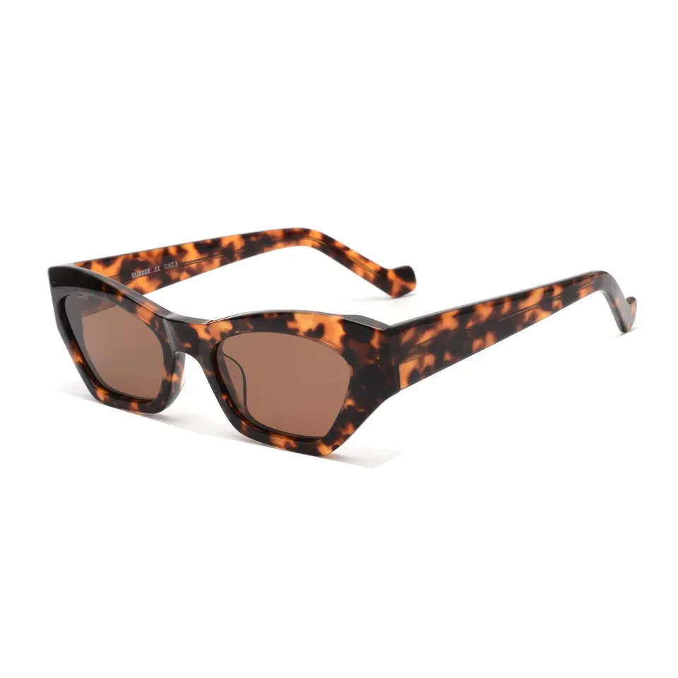 Glindar Cateye occhiali sole donna acetato polarizzate