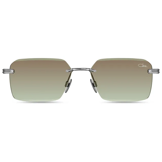 Cazal 6000s/7000s MOD 7116/3 occhiali da sole uomo argento-oliva