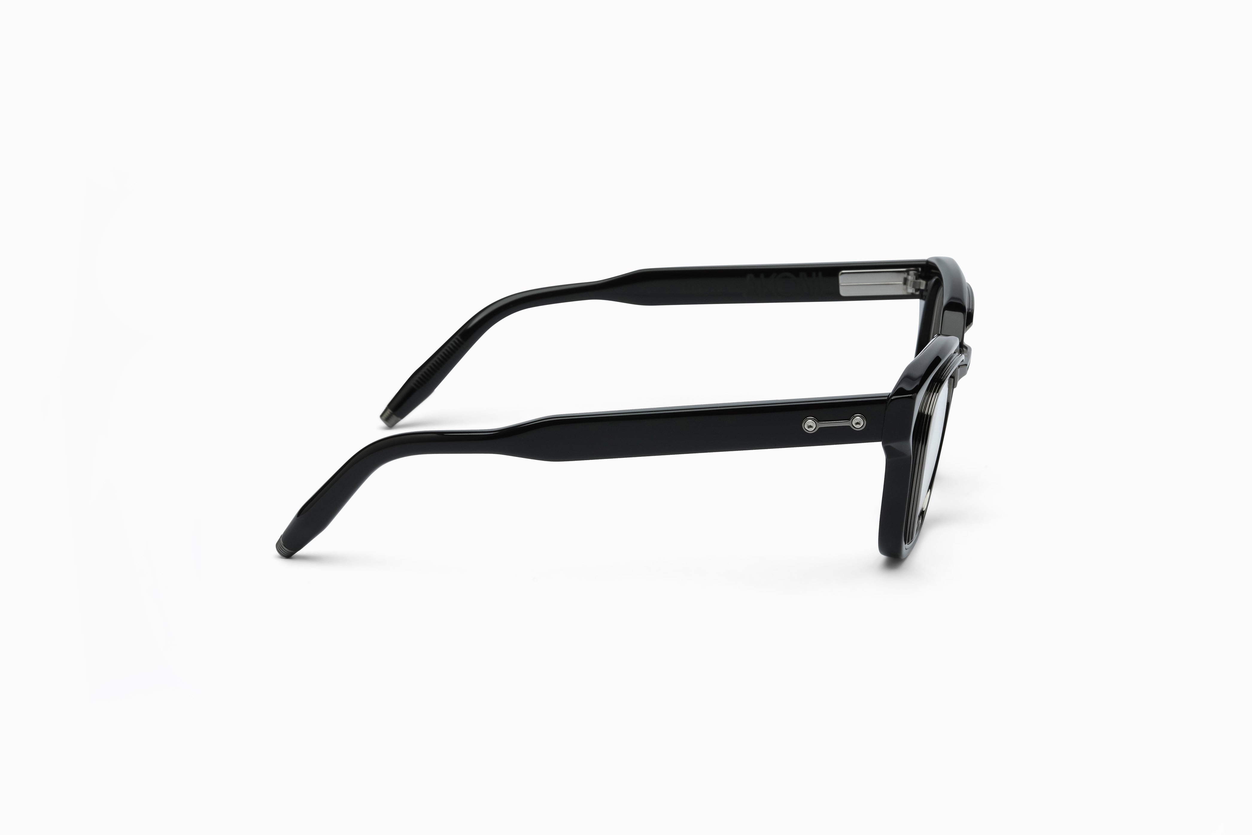 Akoni Etere Apollo Rx occhiali vista nero titanio