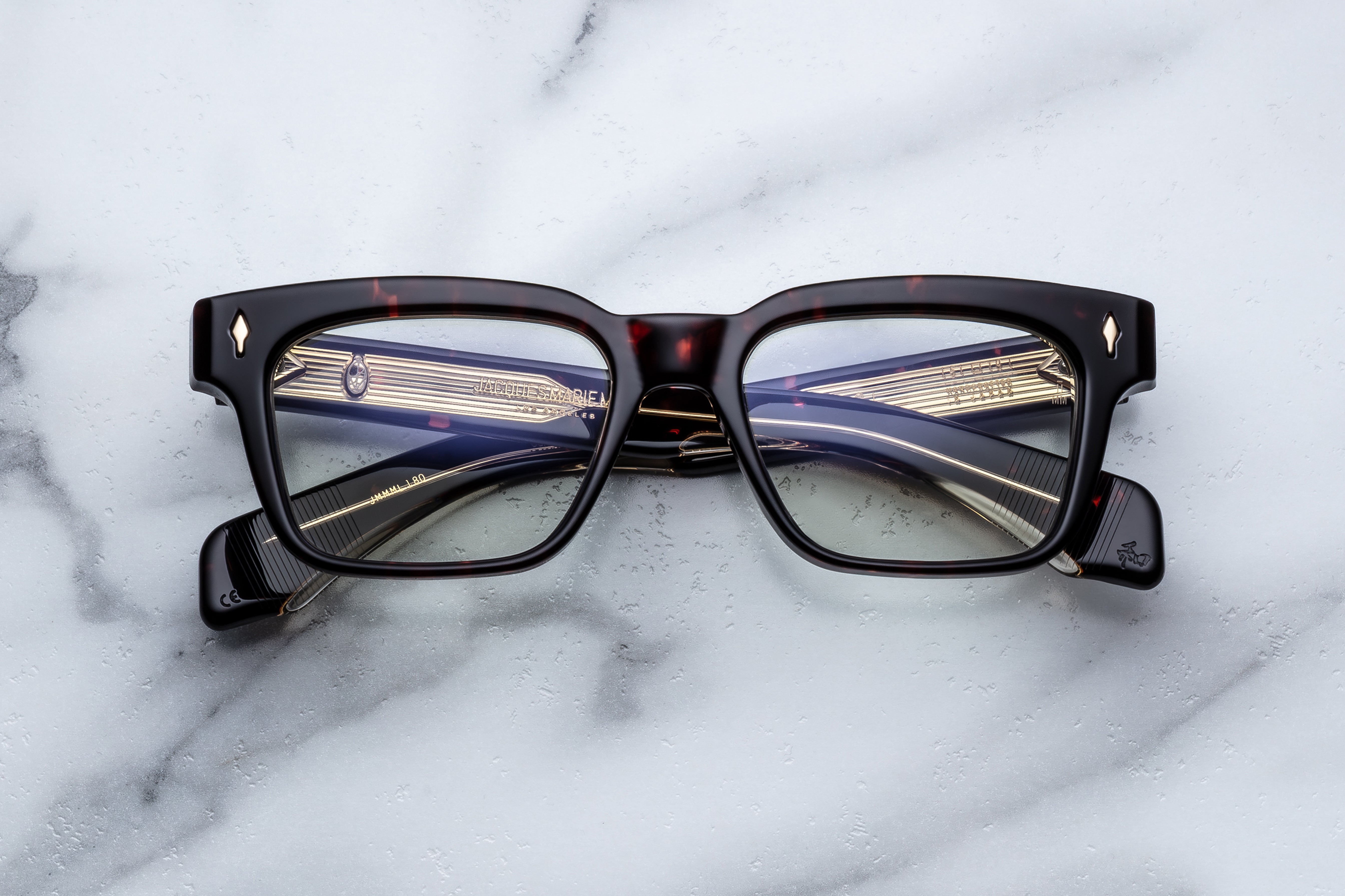 Jacques Marie Mage Molino RX occhiali da vista Noir acetato