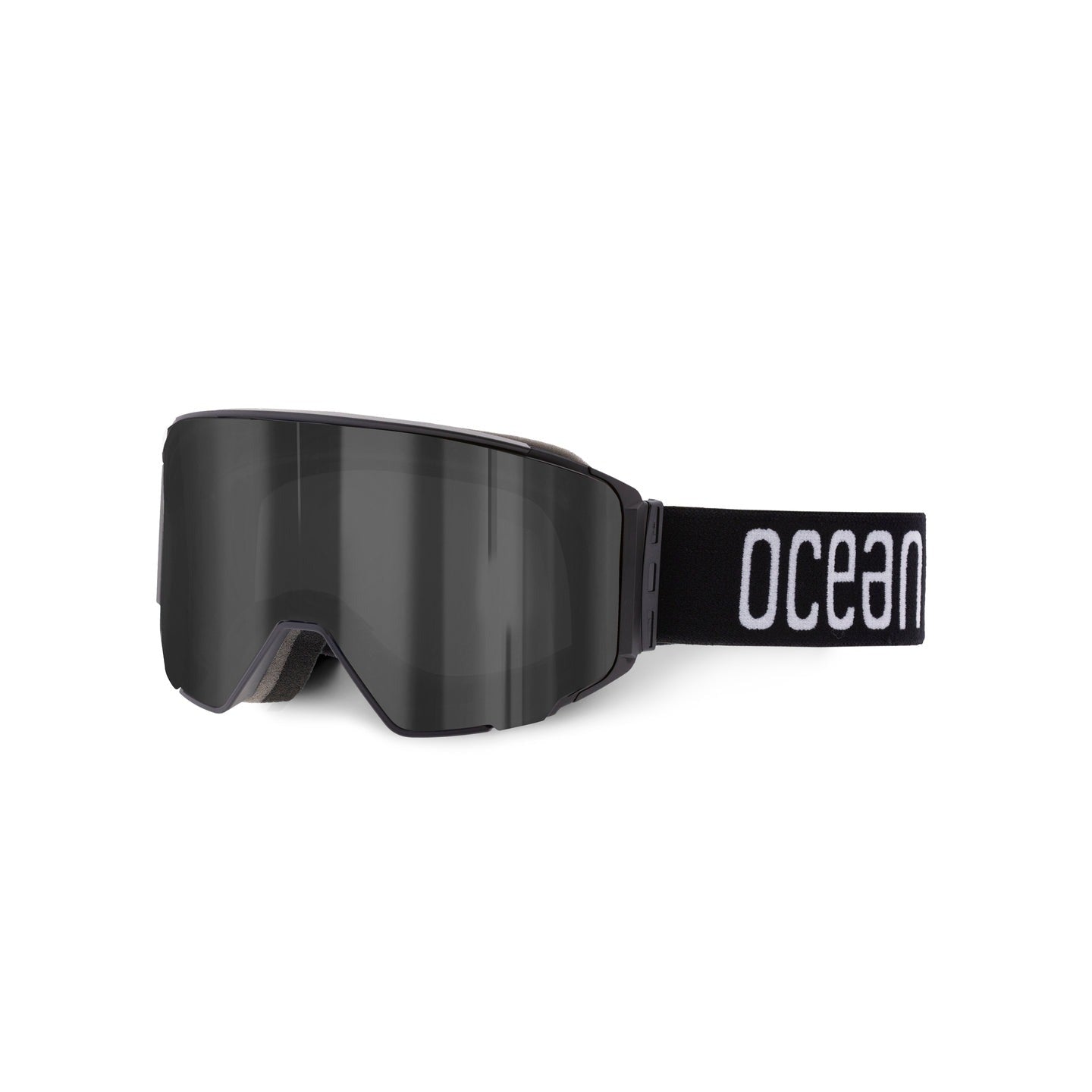 Ocean Denali maschera sci nera lente smoke casco