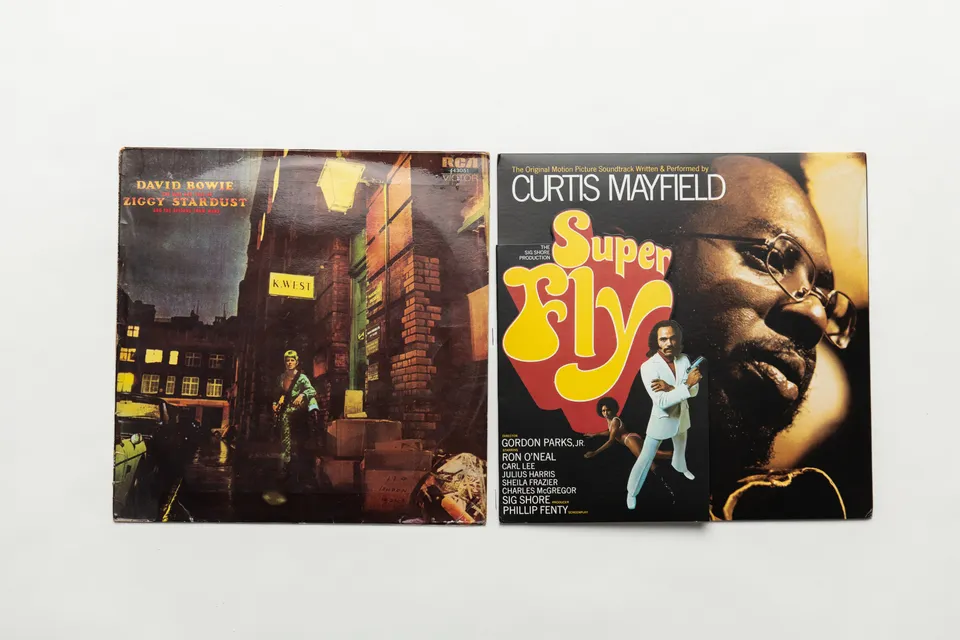Jacques Marie Mage Icons Bowie Mayfield vinili 1972