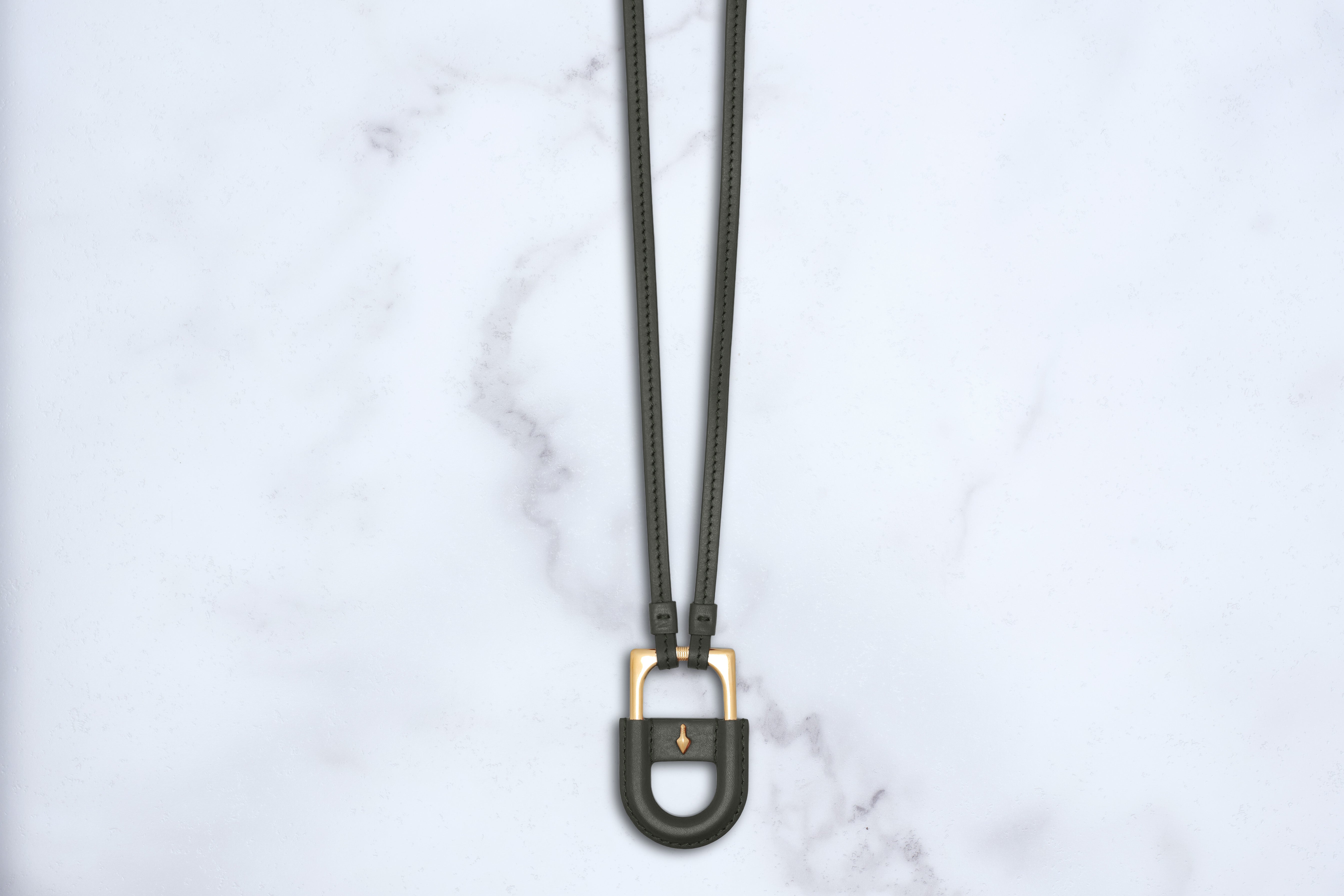 Jacques Marie Mage Bolin accessorio in pelle Orange