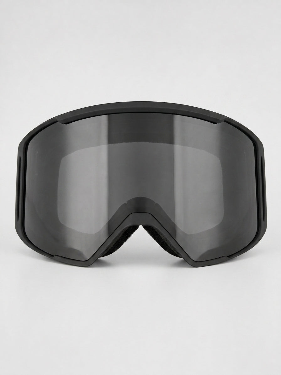 Ocean Everest maschera sci nera lente smoke casco