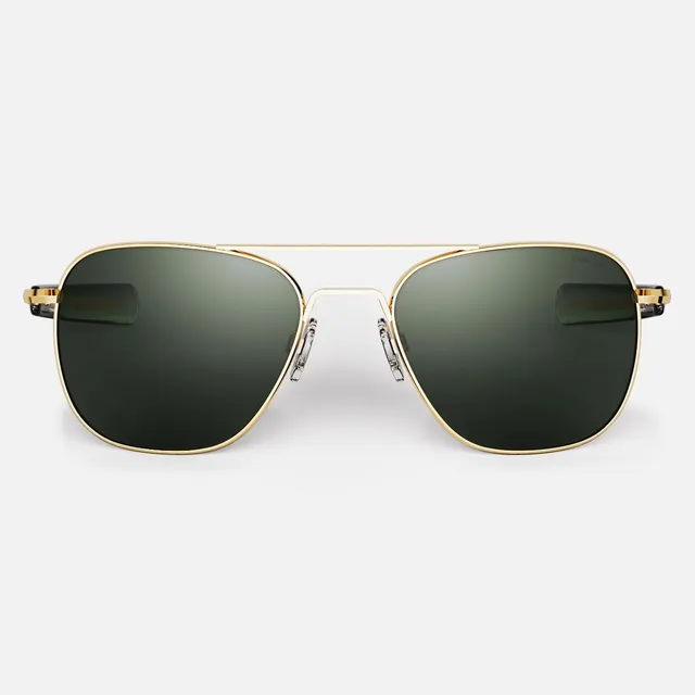 Randolph Aviator 23K Gold AGX occhiali sole graduati 55mm