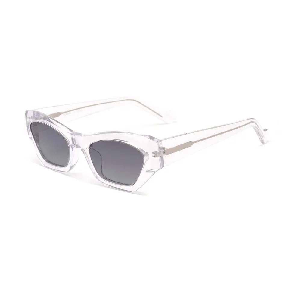 Glindar Cat Eye occhiali da sole polarizzati donna acetato
