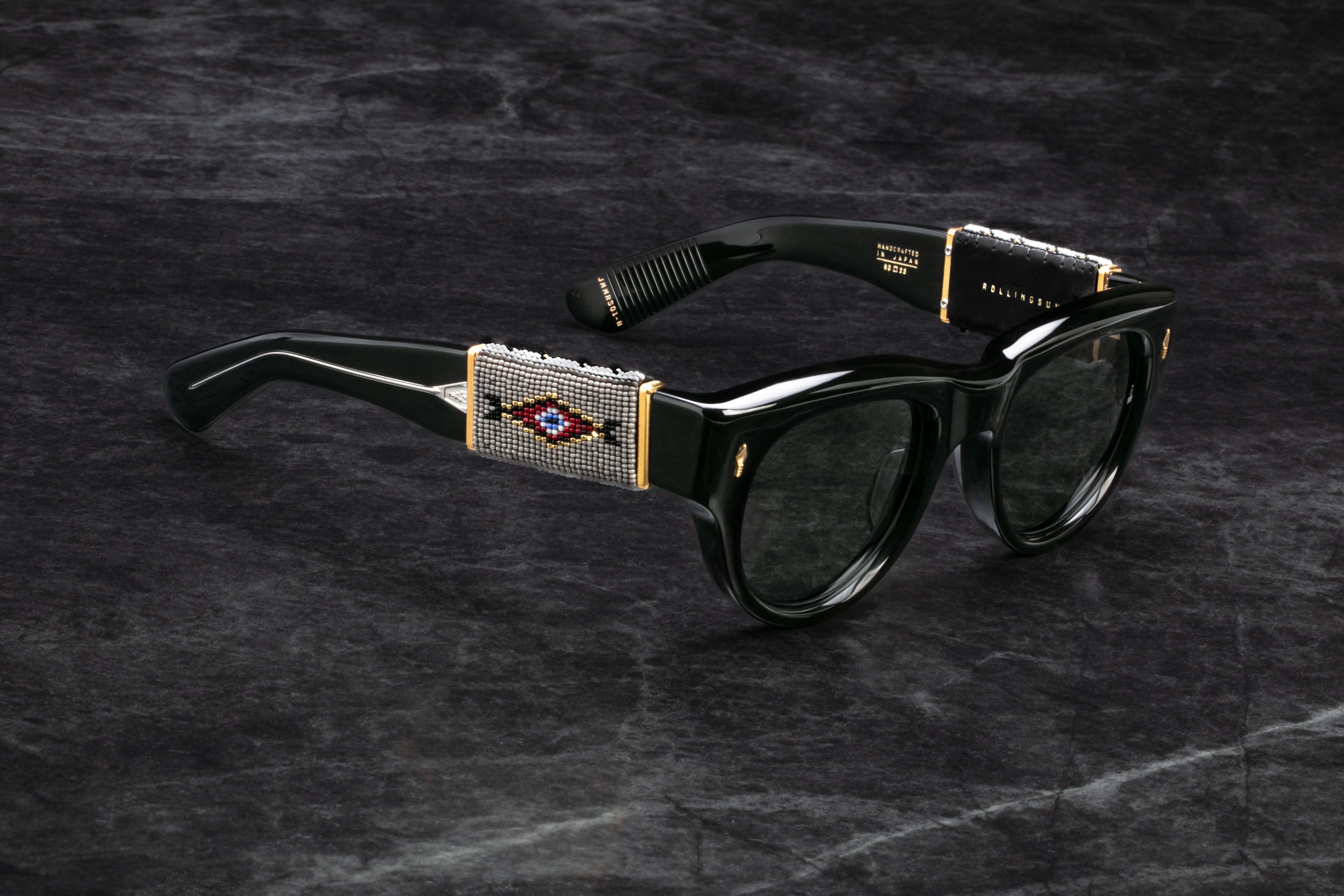 Jacques Marie Mage Rollingsun 1:1 #4 occhiali da sole Hematite grigio