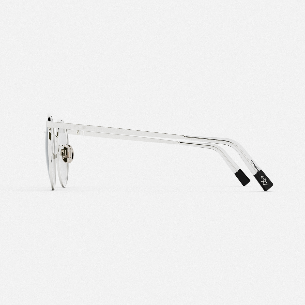 Randolph P3 occhiali vista graduati 23k white gold clear