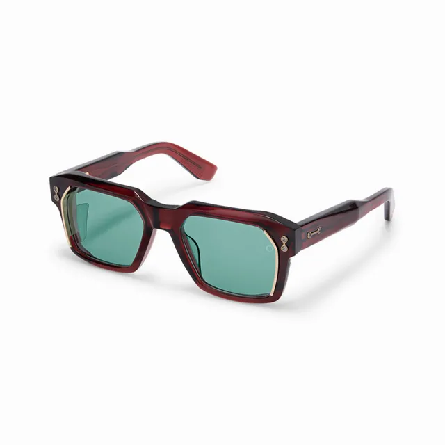 Akoni Horizon Pegasus-Two occhiali da sole Crystal Burgundy titanio